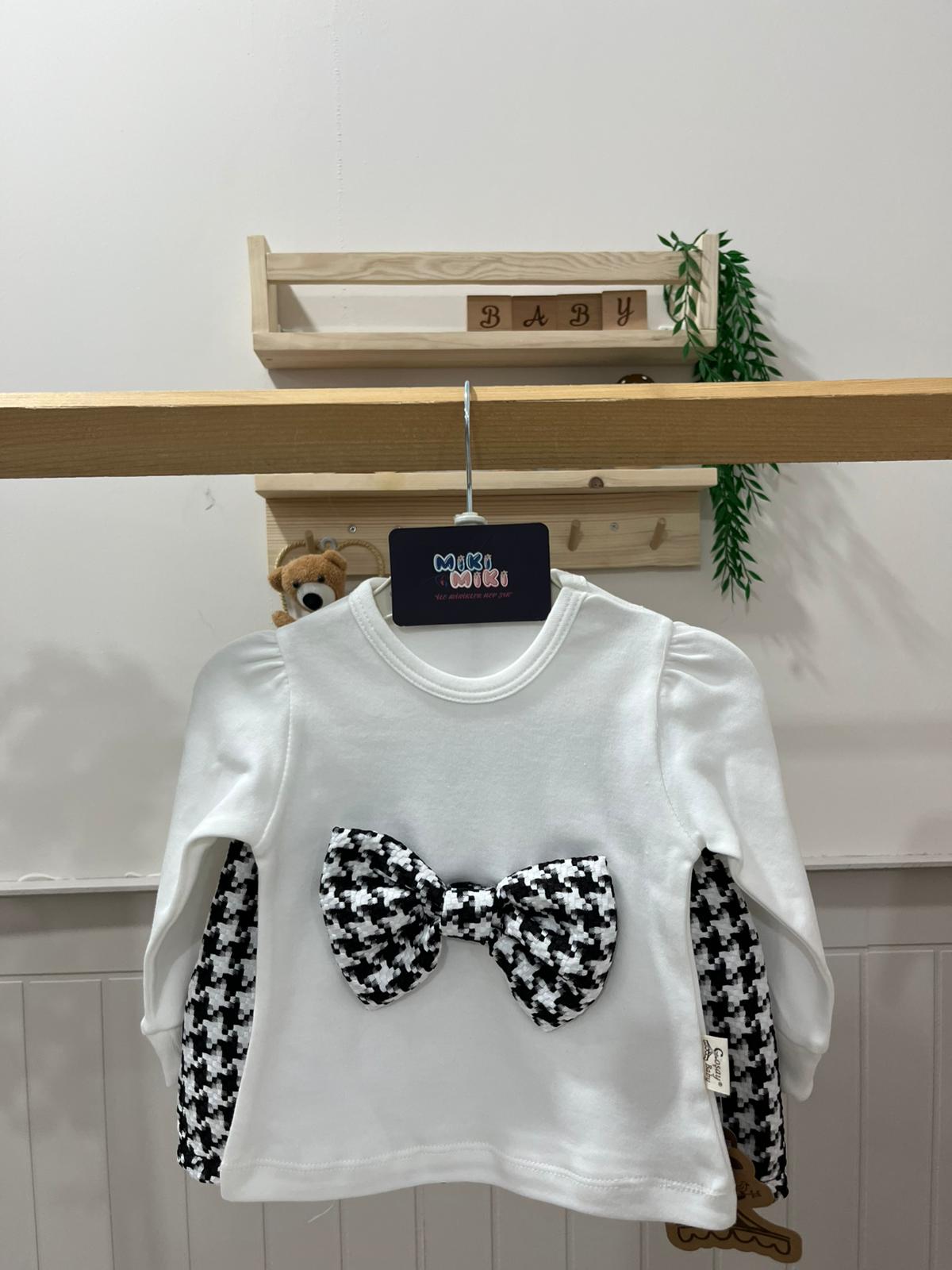 Fiyonklu Kaşe Etek Takım