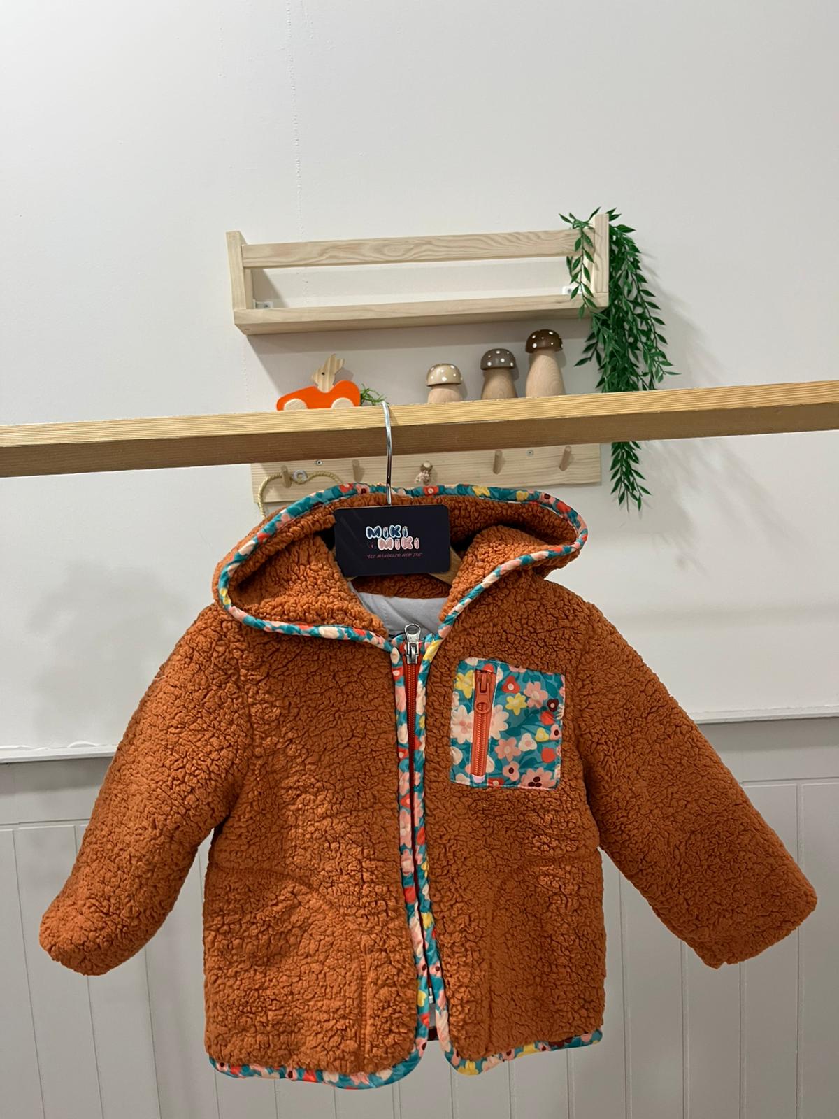 Teddy İçi Astarlı Kapişonlu Mont