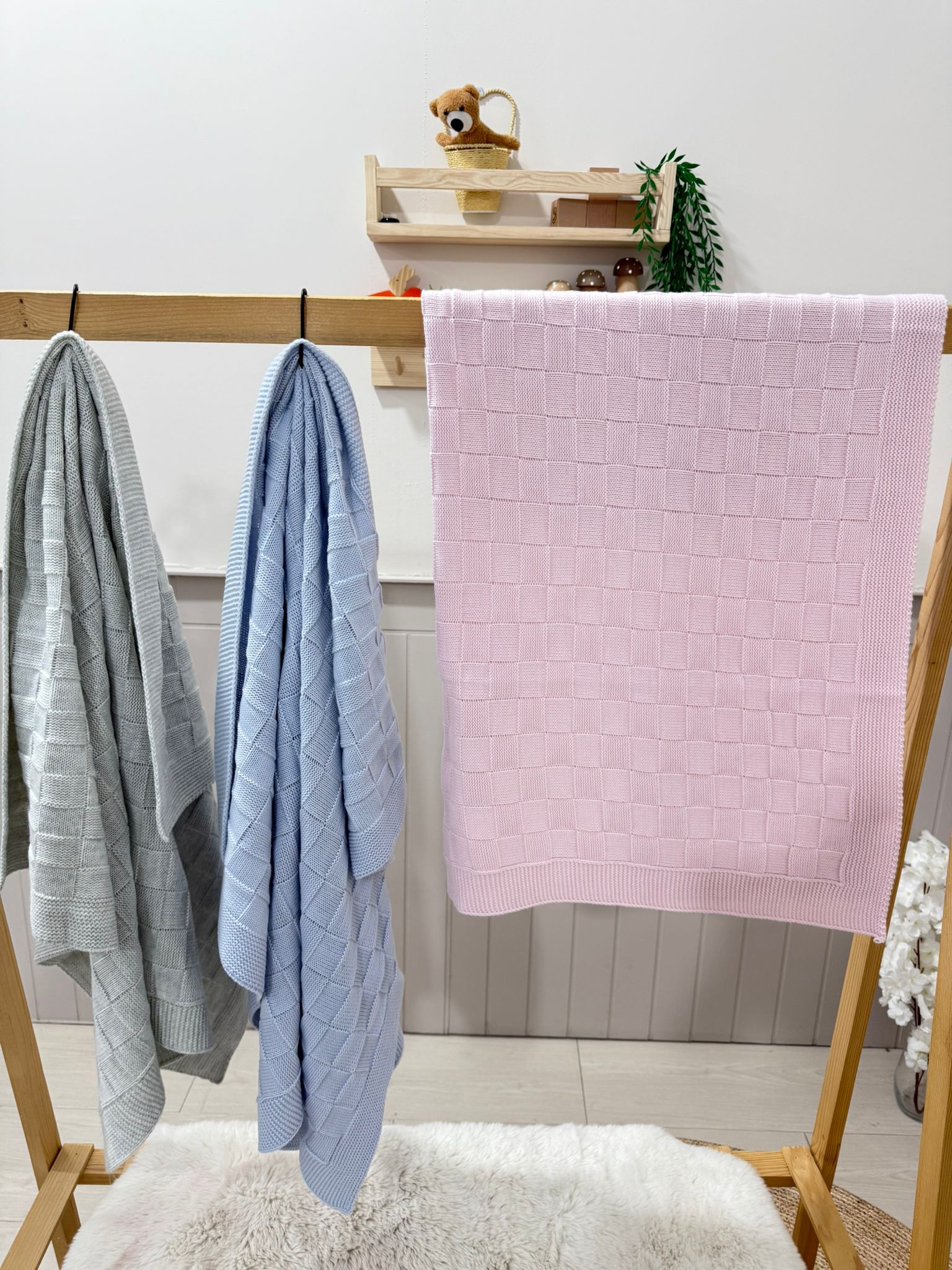 80*90 Triko Battaniye Desen-7 