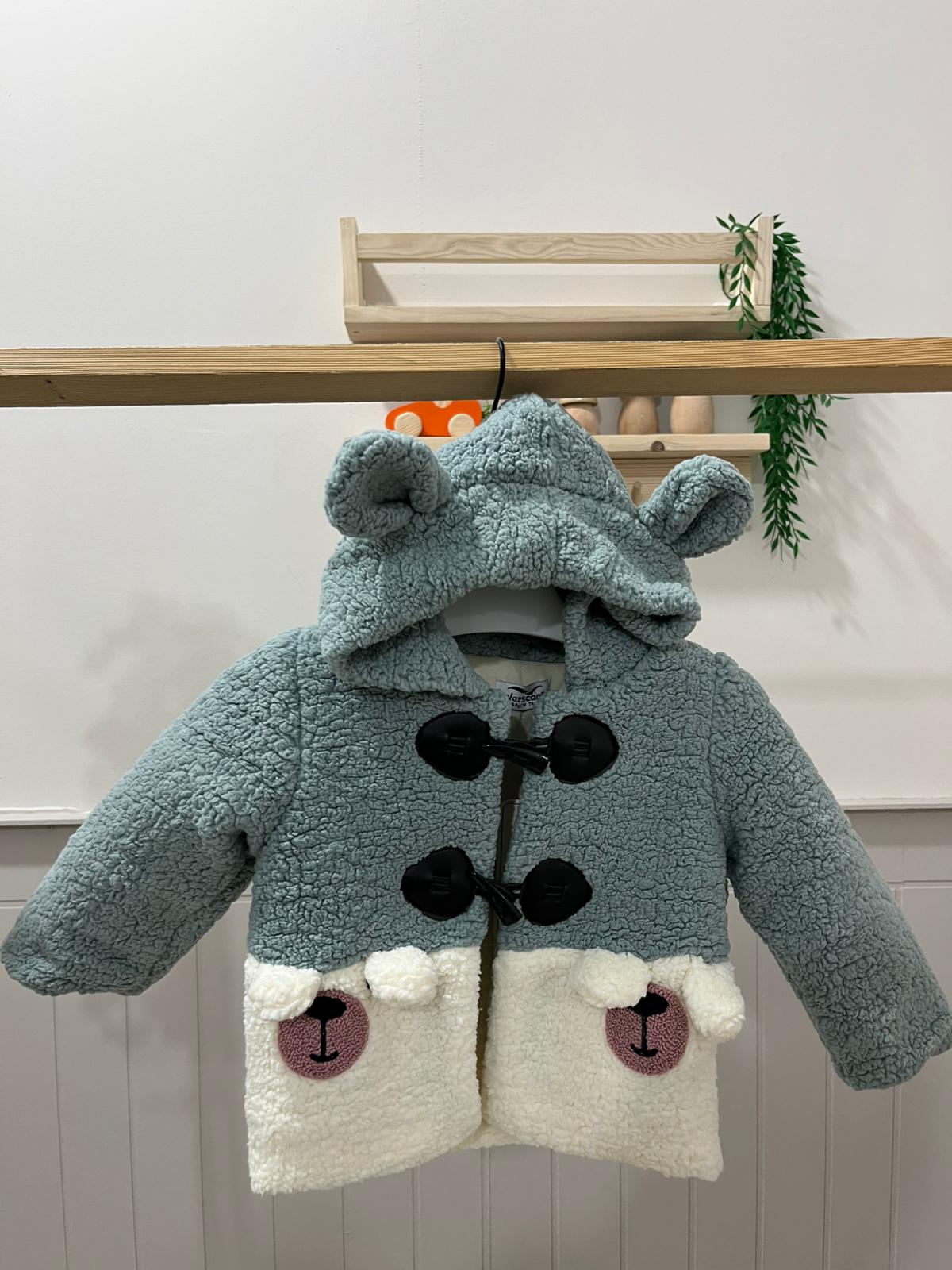 Tedy Kumaş İçi Pamuk Astarlı Toggle Düğme Mont