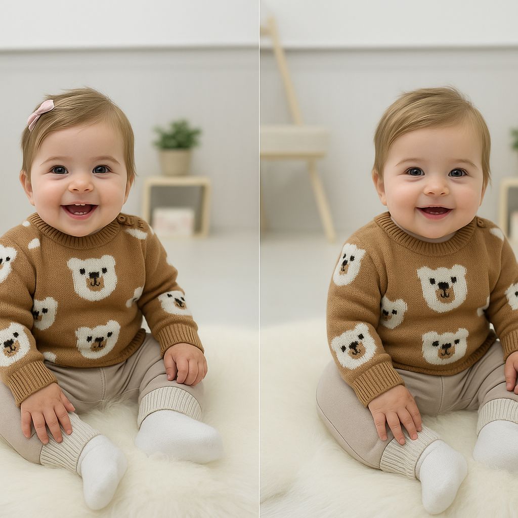 Ayıcıklı Unisex Kazak Takım 