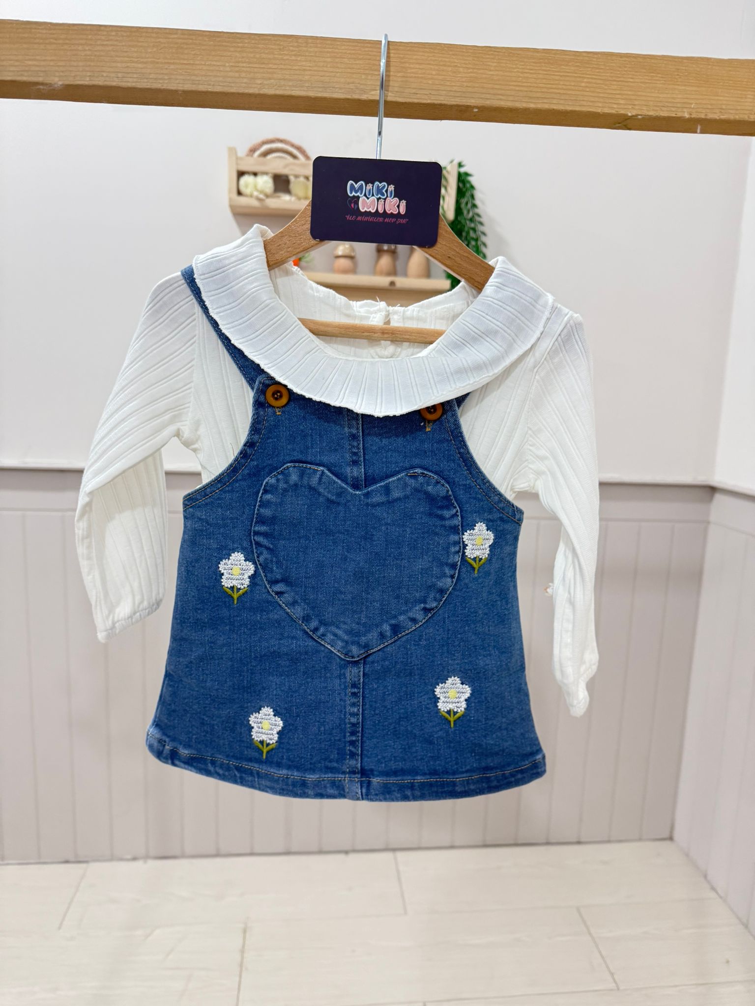 Kız Bebek Kot Slopet 