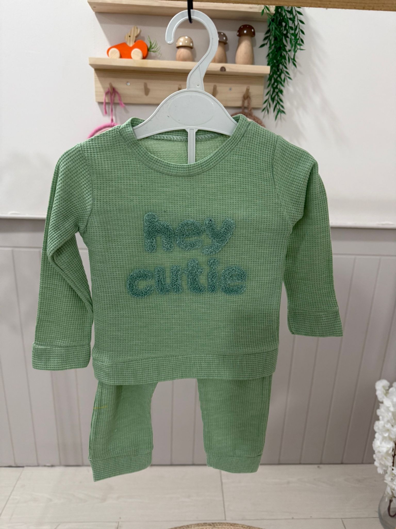 Hey Cutie Takım Yeşil 3-6 ay 