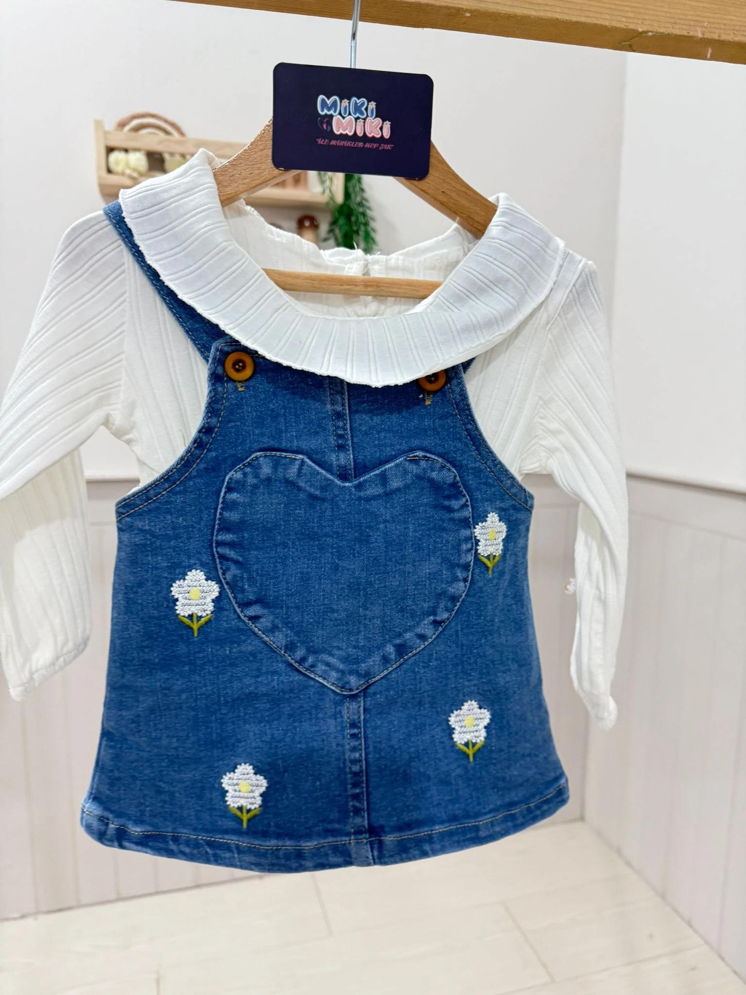 Kız Bebek Kot Slopet 