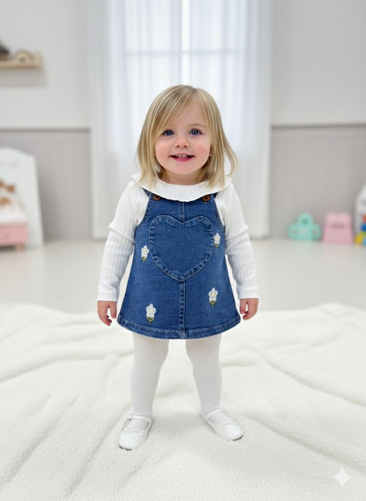 Kız Bebek Kot Slopet 