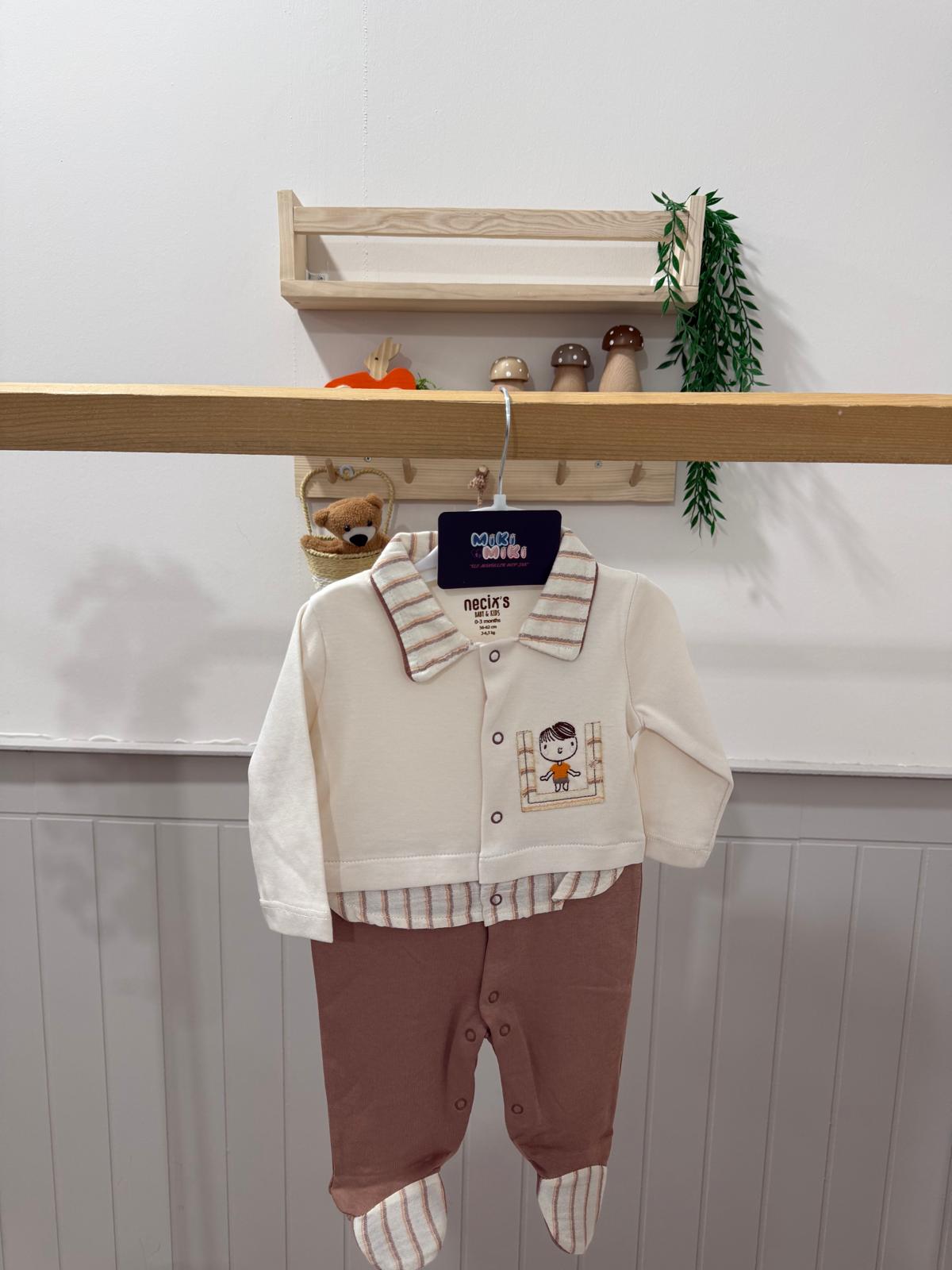 % Pamuklu Süveter Tulum