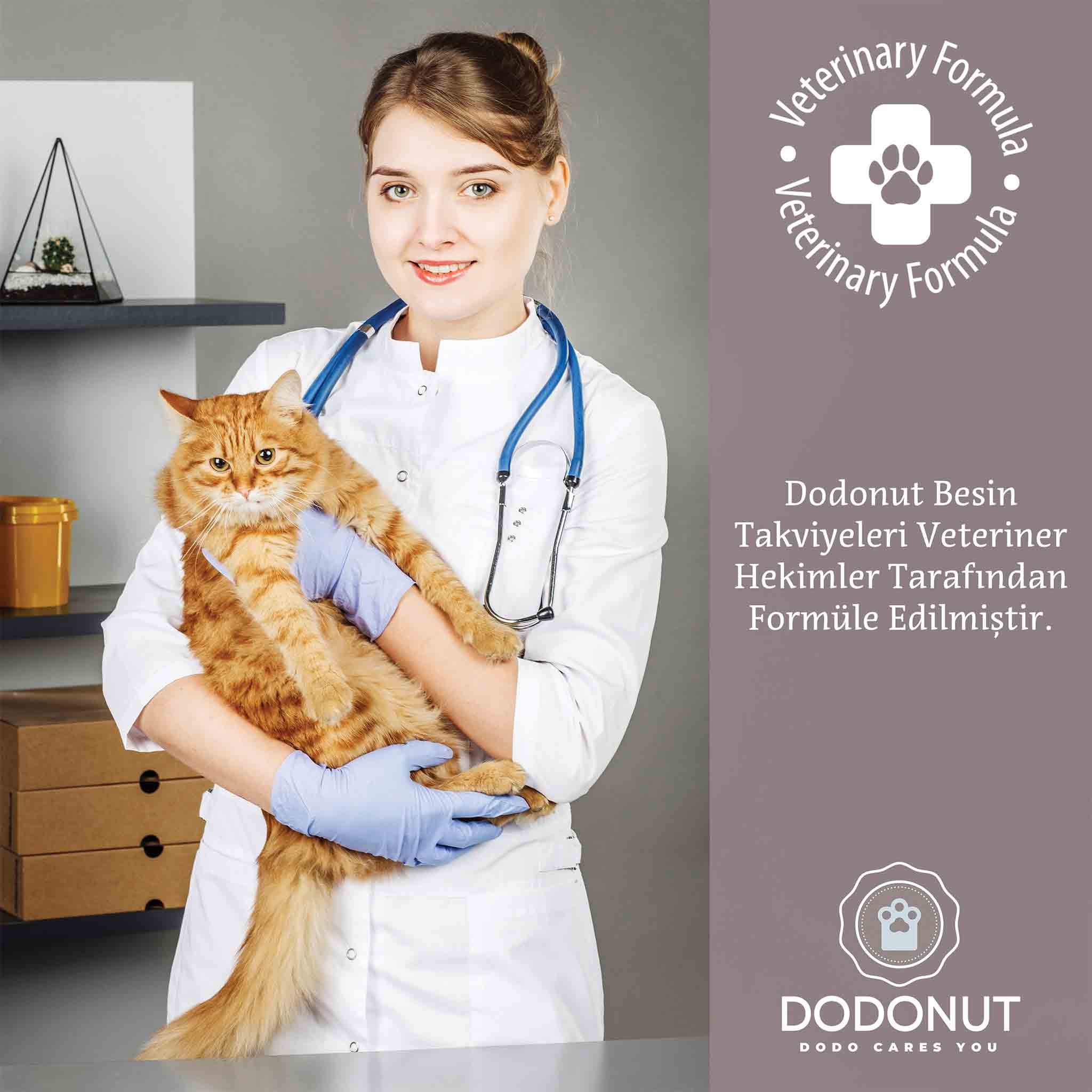 HappyDerm Kedi Biotinli Deri&Tüy Sağlığı Malt Besin Takviyesi,100 GR