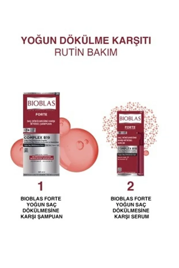 Bioblas Forte Saç Dökülmesine Karşı Etkili Bitkisel Serum 100 ml