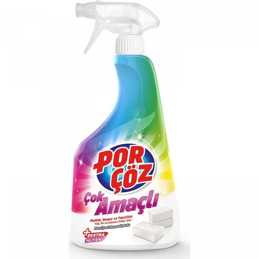 Porçöz Çok Amaçlı Sprey 750 ml Banyo ve Mutfak