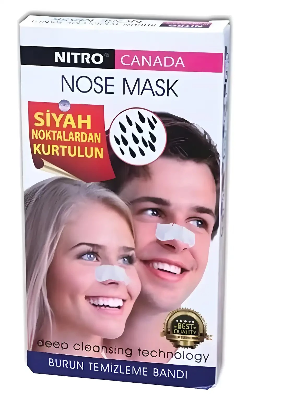 Nitro Canada Siyah Nokta Burun Temizleme Bandı 5 Adet