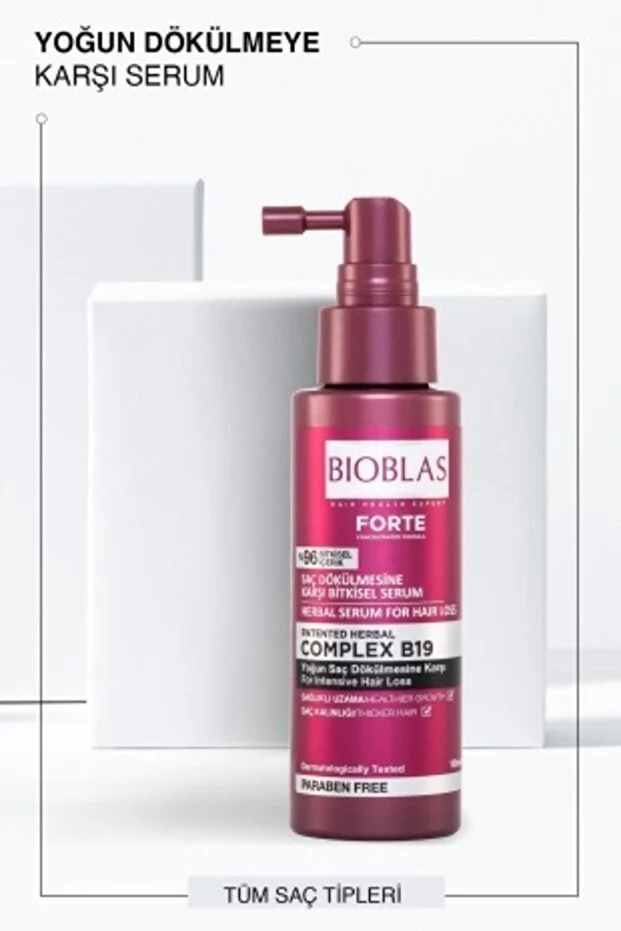 Bioblas Forte Saç Dökülmesine Karşı Etkili Bitkisel Serum 100 ml