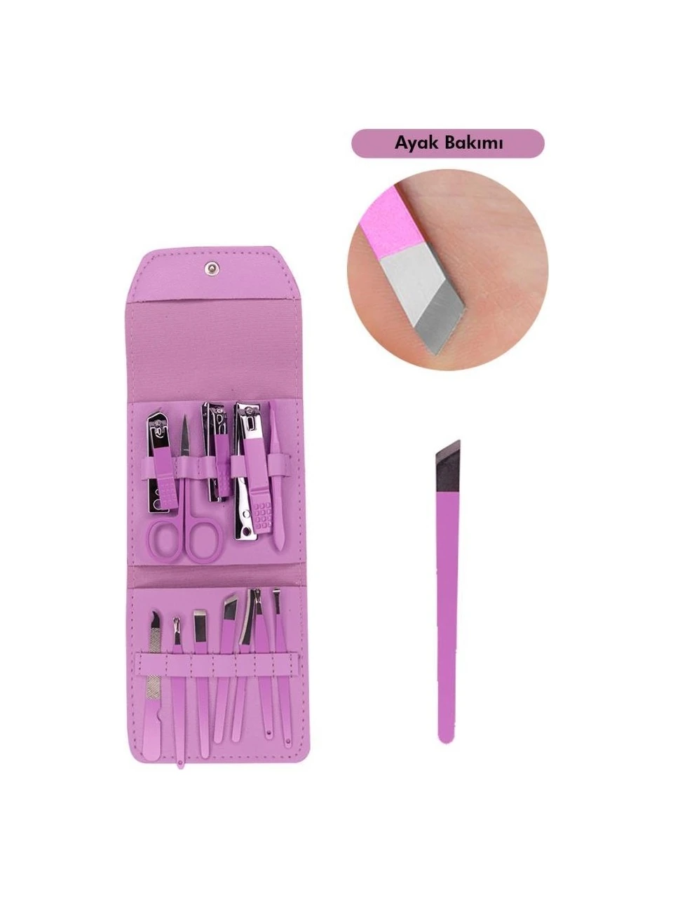 Yarıccı Çantalı Manikür Seti NO: 226