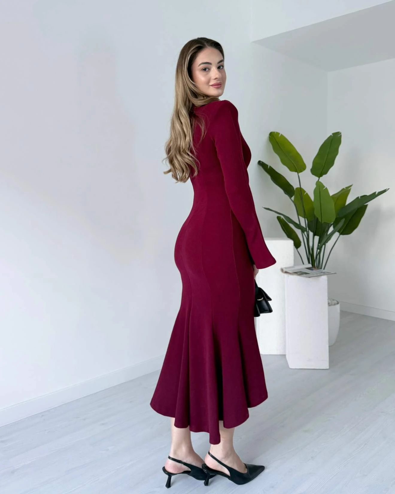 Eteği Volanlı MAGGIE Elbise