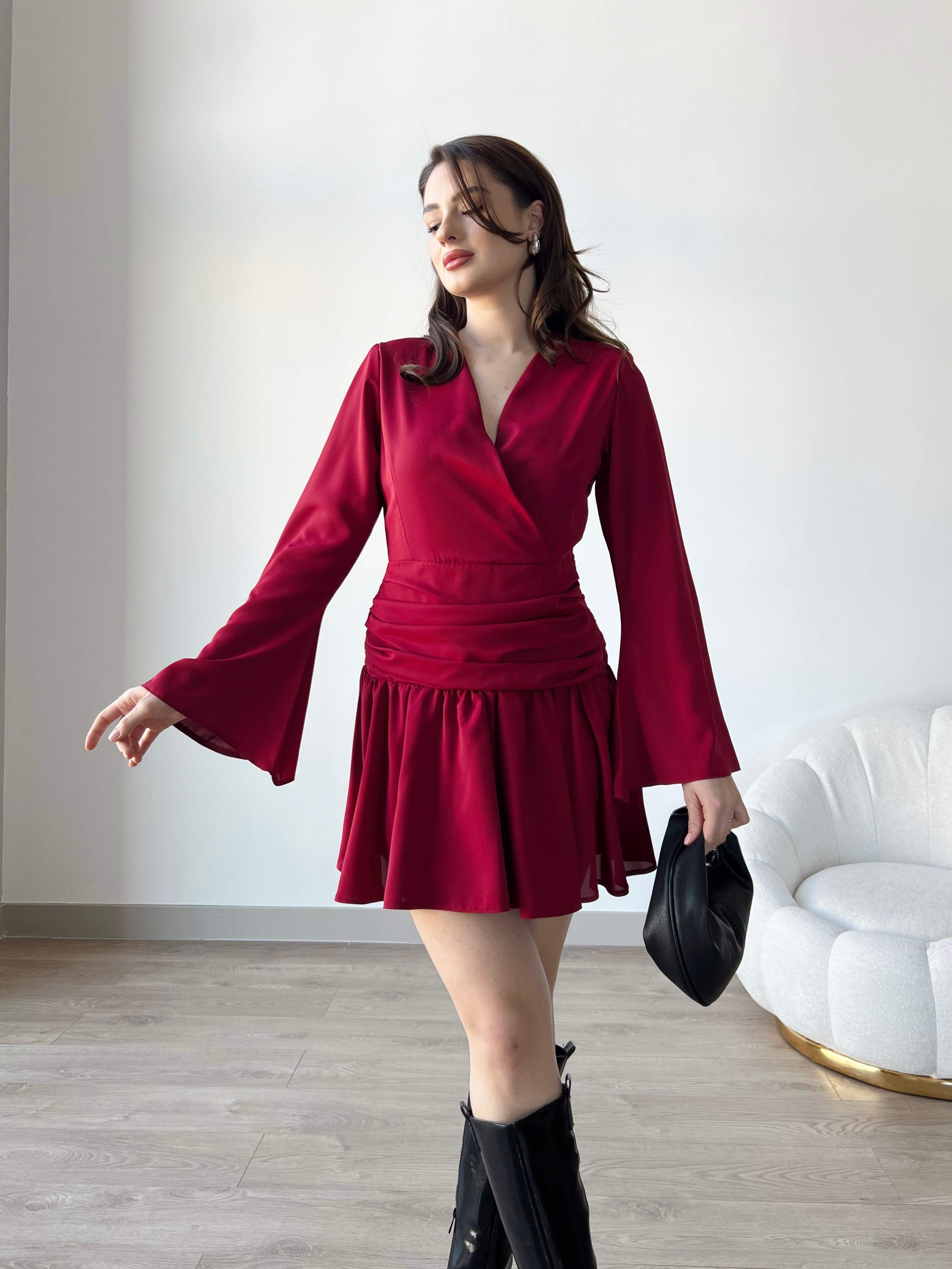İspanyol Kol JESSICA Elbise