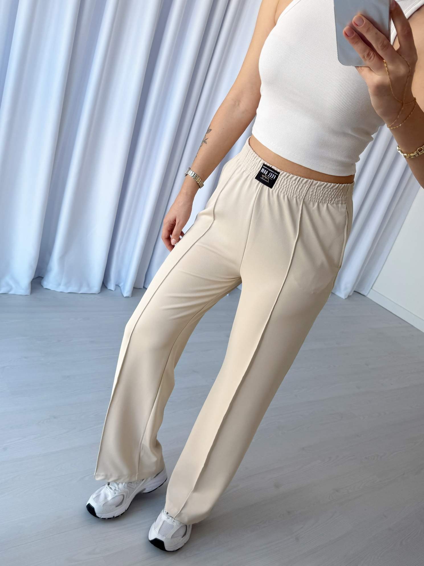 Beli Lastikli FEEL GOOD Pantolon