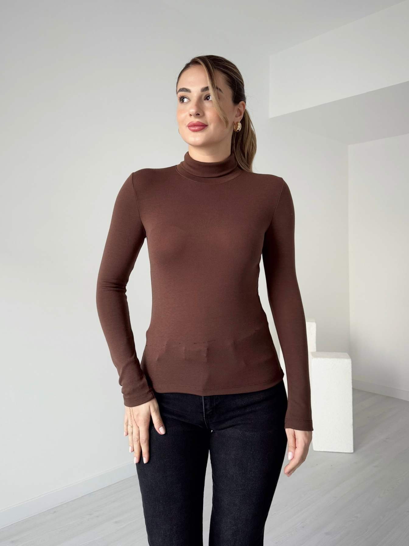 Balıkçı Yaka Modal Bluz