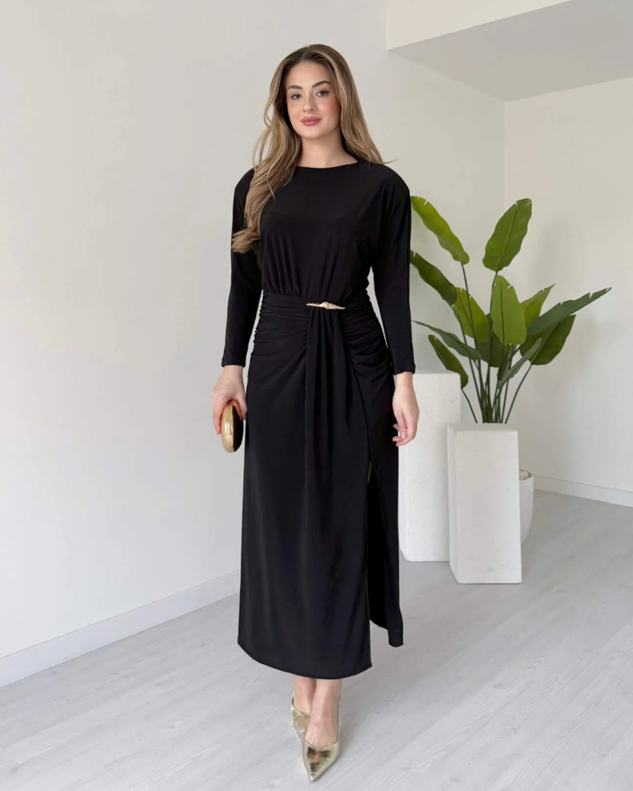 Bel Drapeli EDWARD Elbise