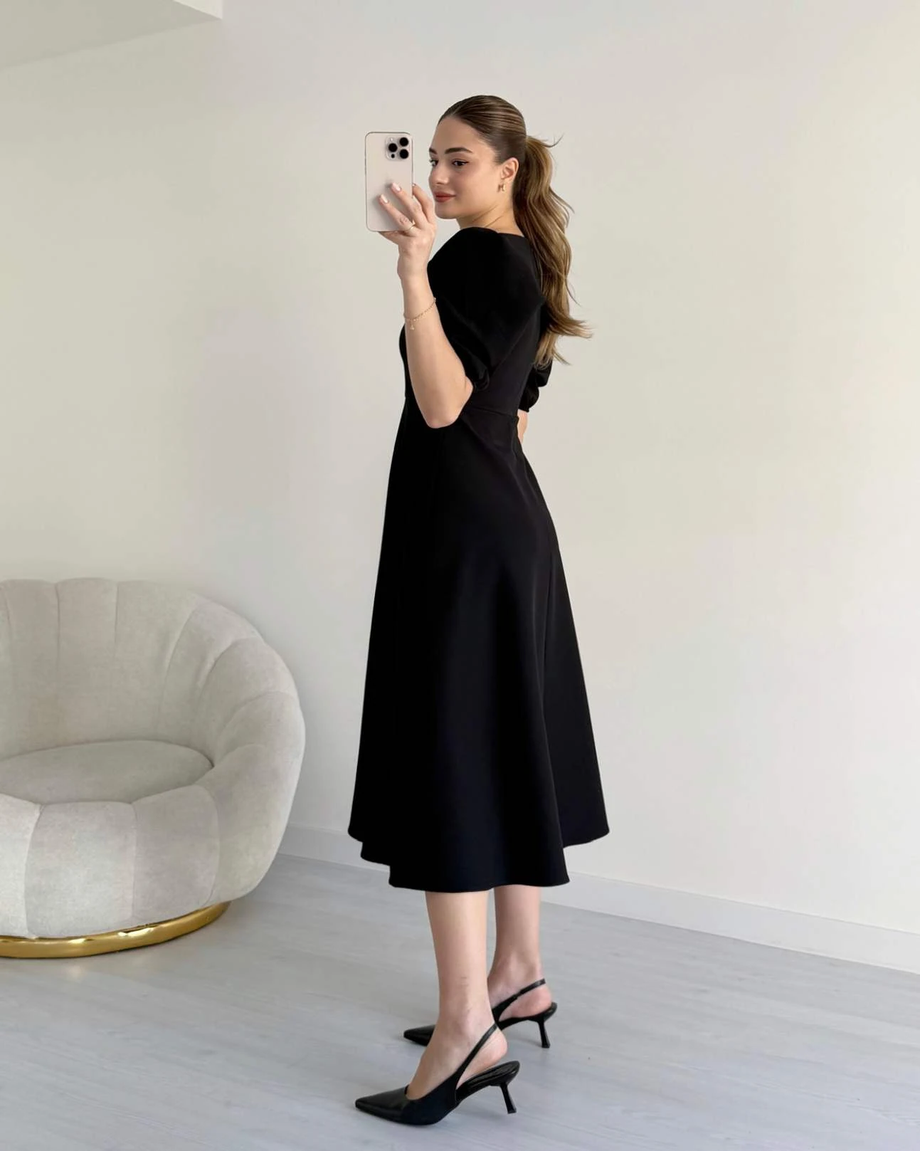 Prenses Kol HEIDI Elbise