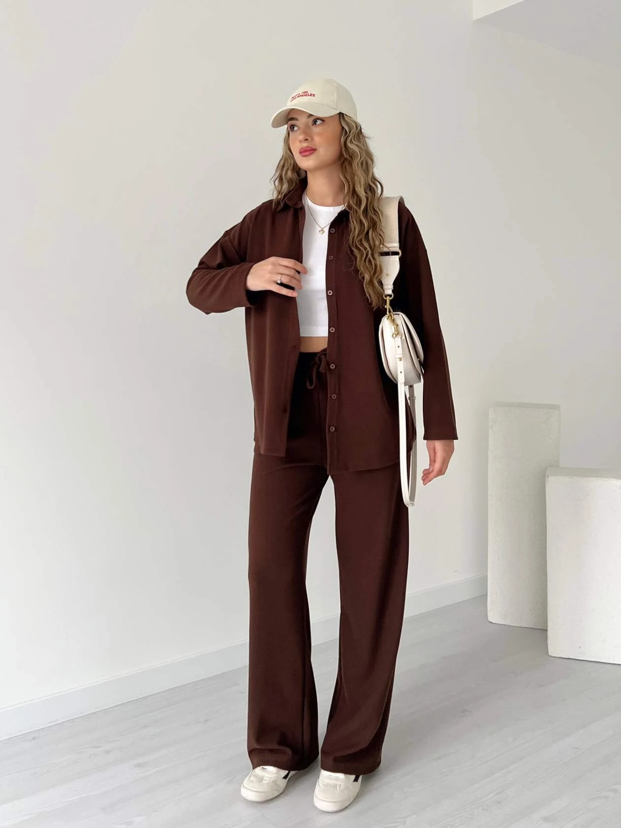 Selanik Kumaş Gömlekli Takım