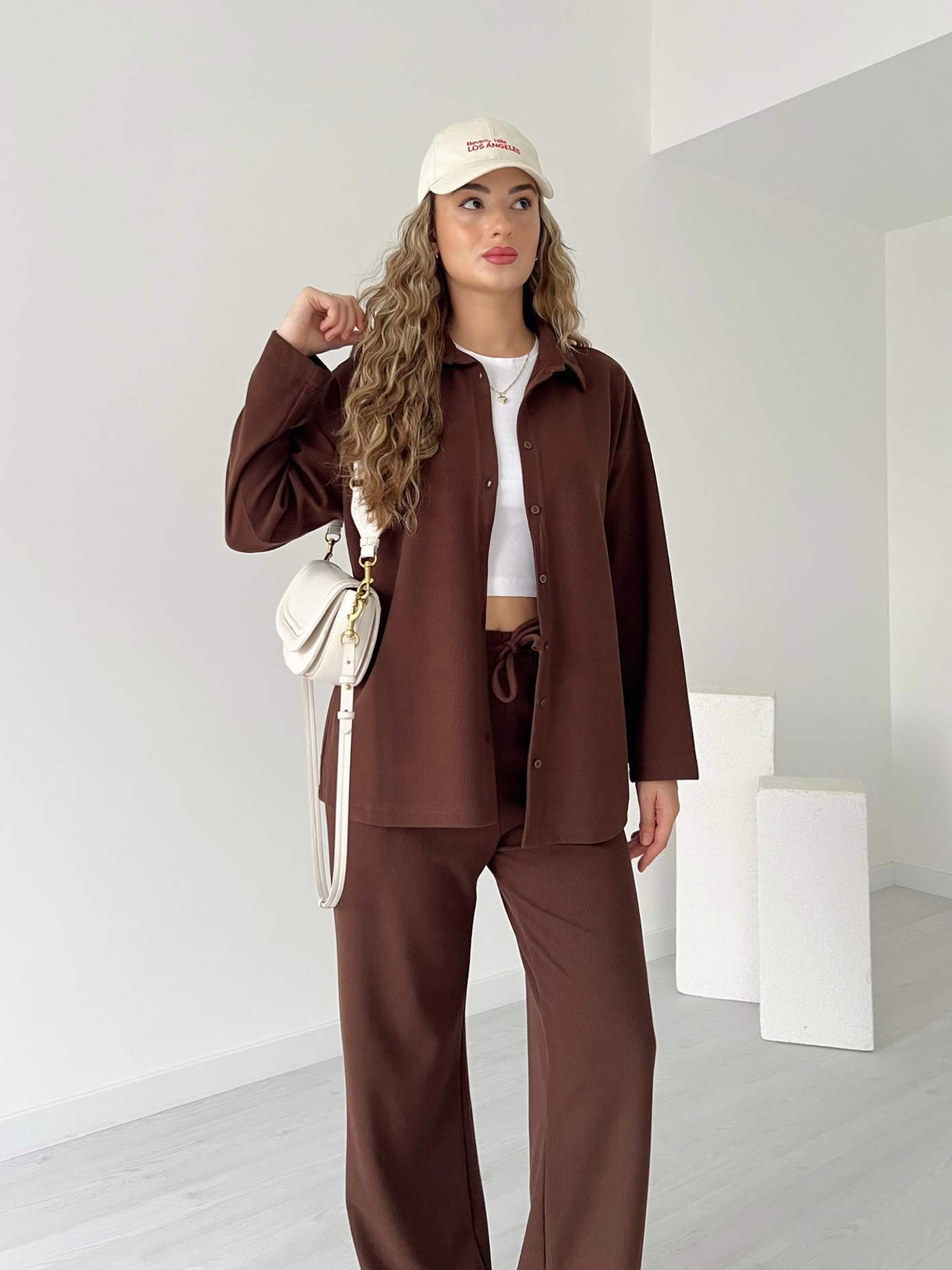 Selanik Kumaş Gömlekli Takım