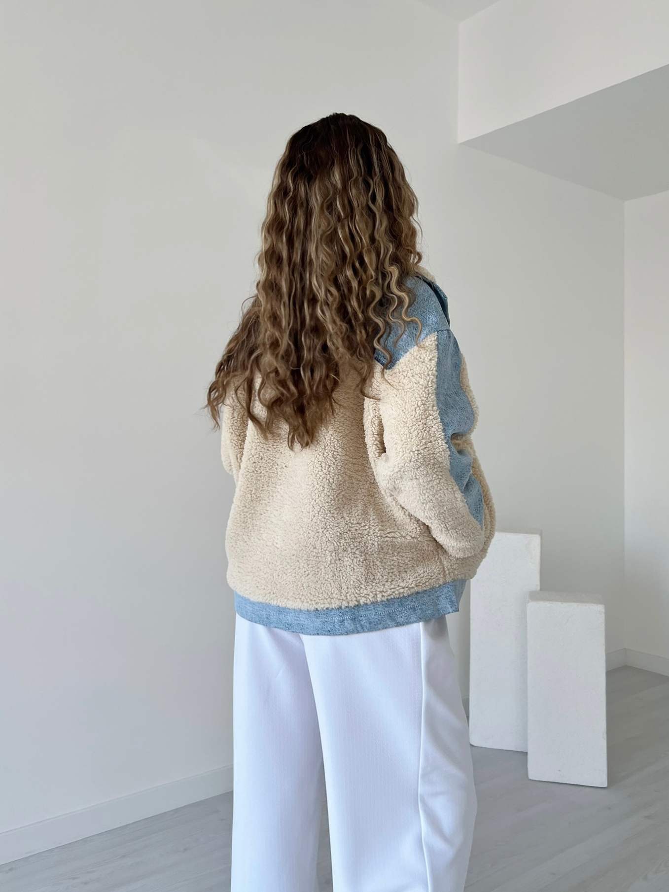 Denim Garnili Teddy Mont