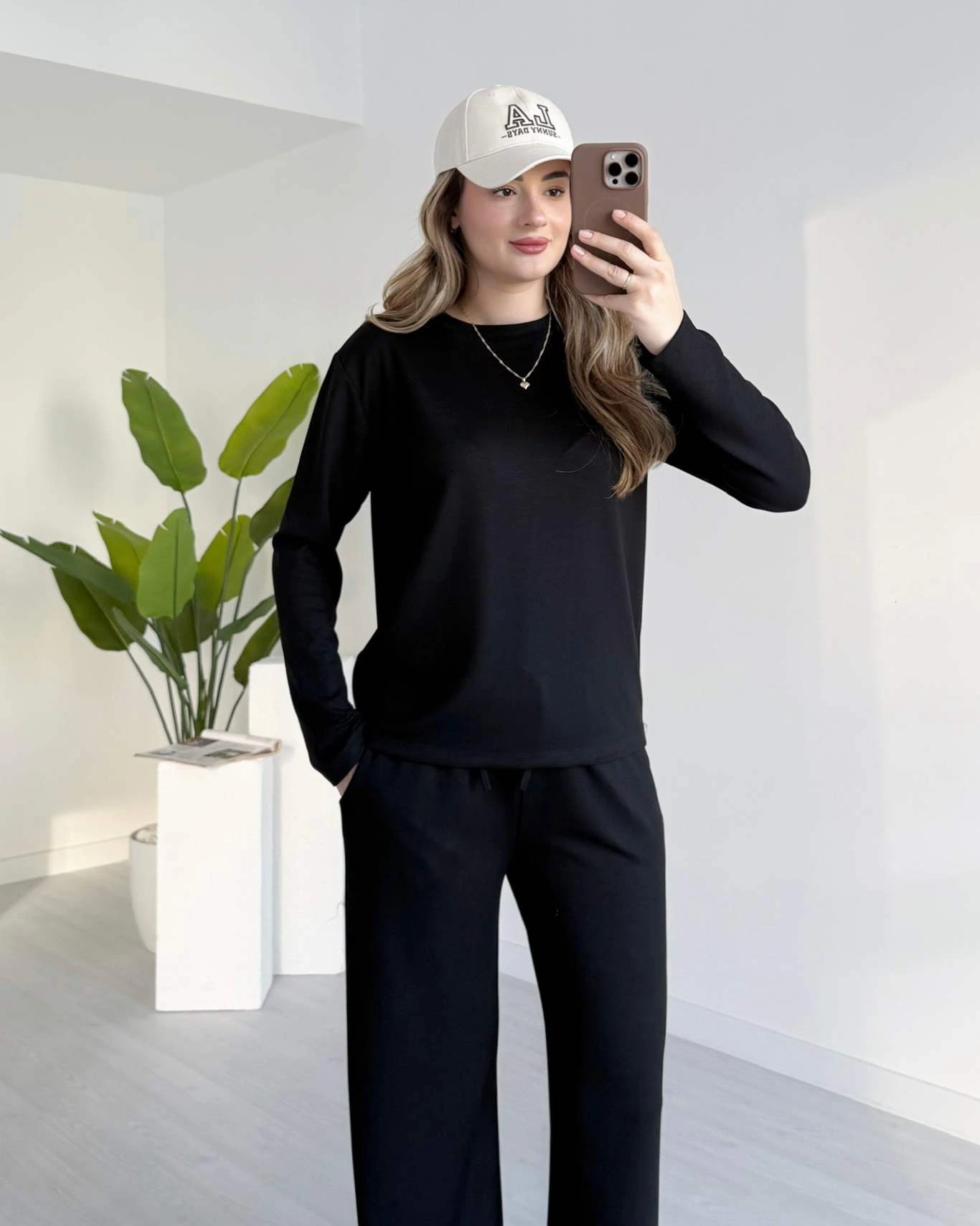 Bisiklet Yaka Basic Modal Takım