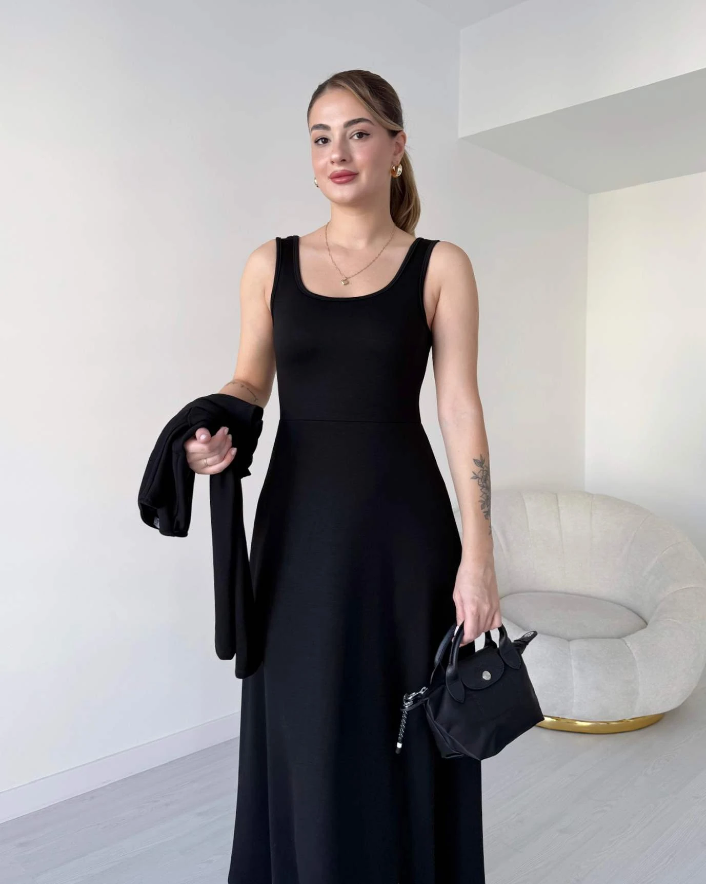 Elbise - Bluz İkili Takım