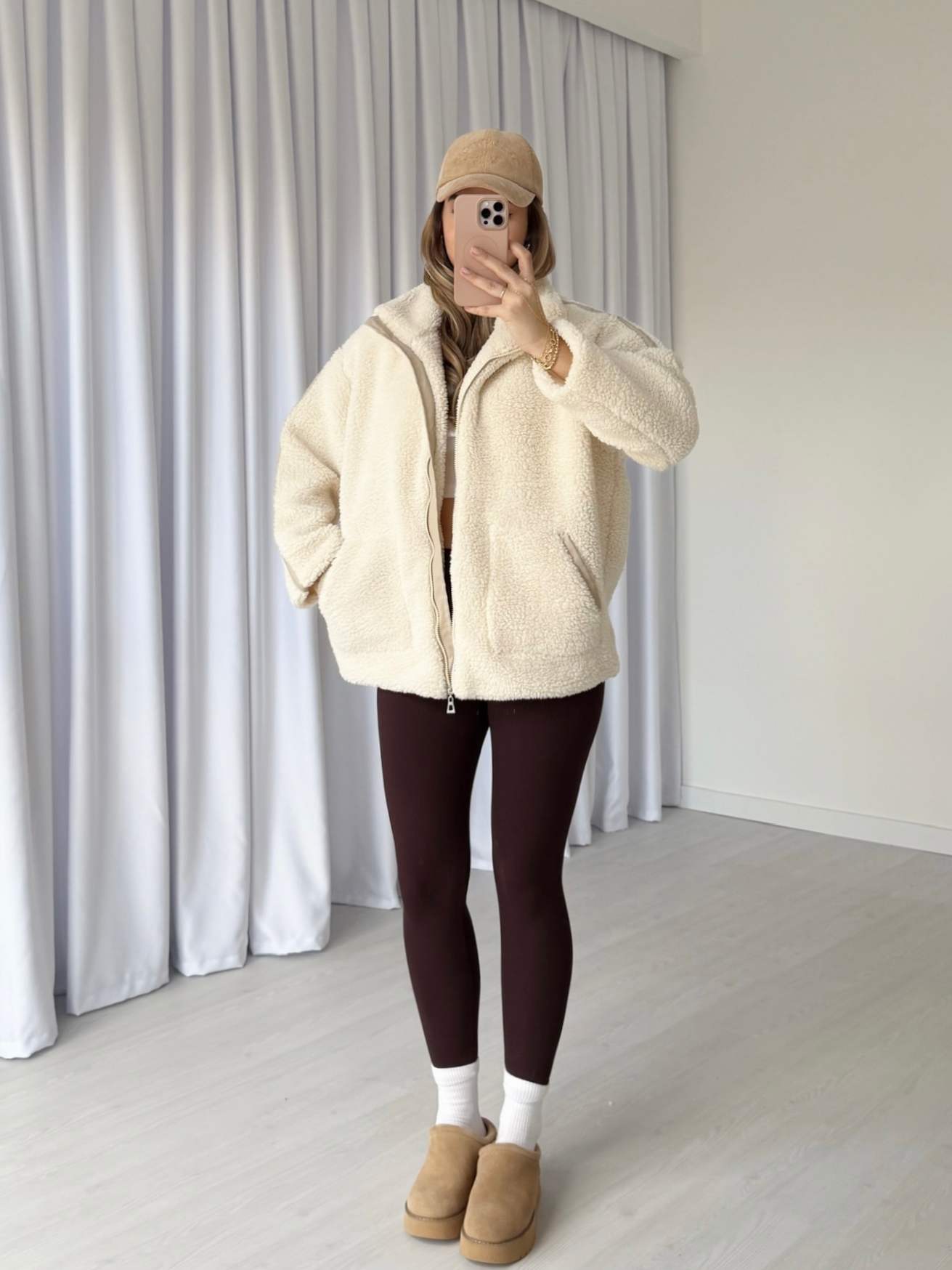 Astarlı Peluş Mont