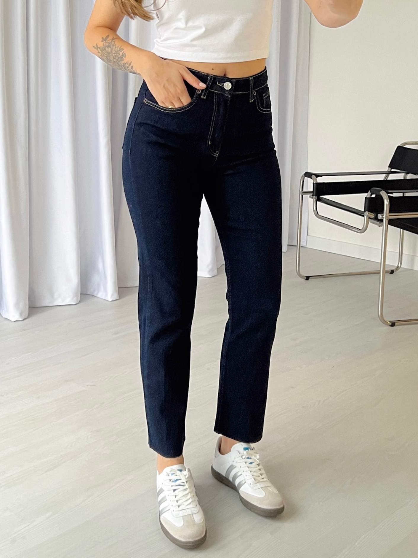 Paça Kesik BOYFIT Jean