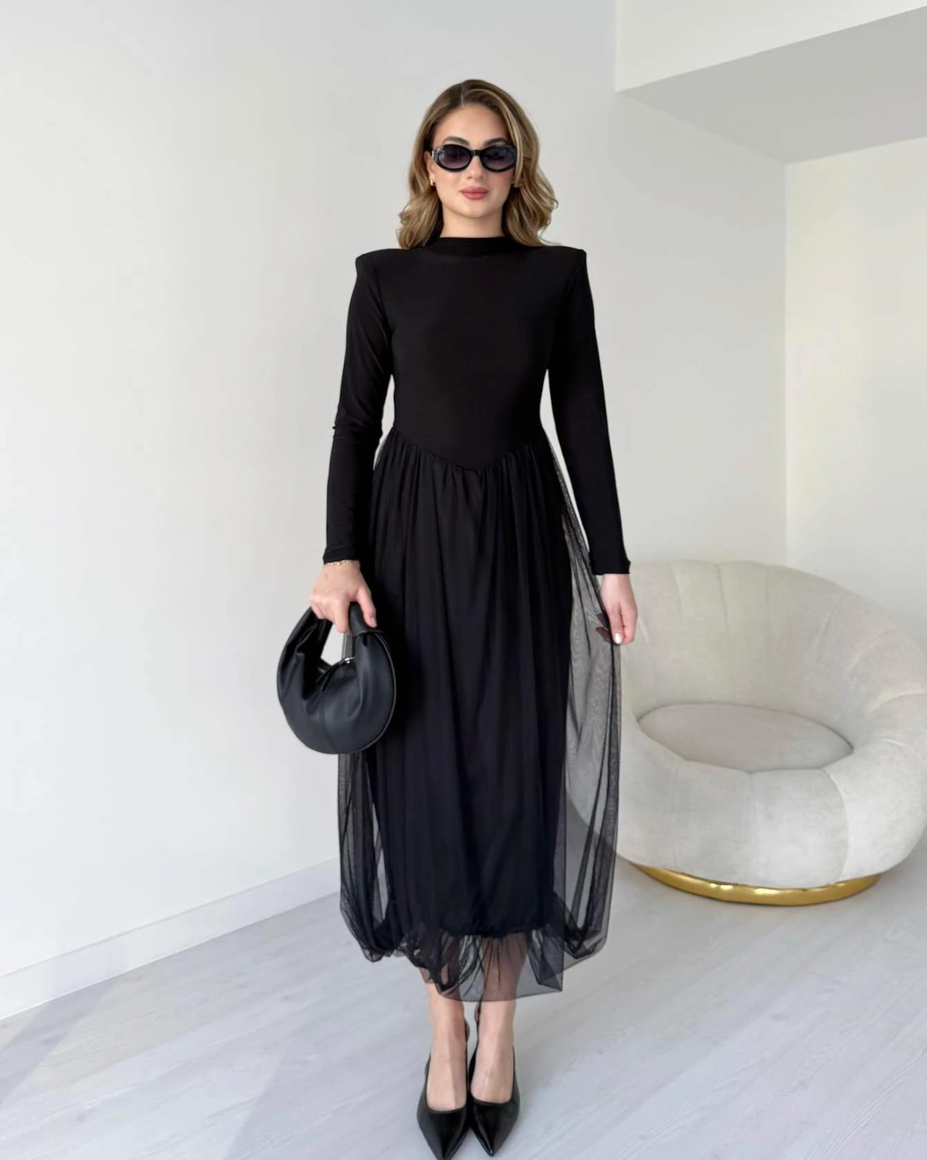 Eteği Tül HARMONY Elbise