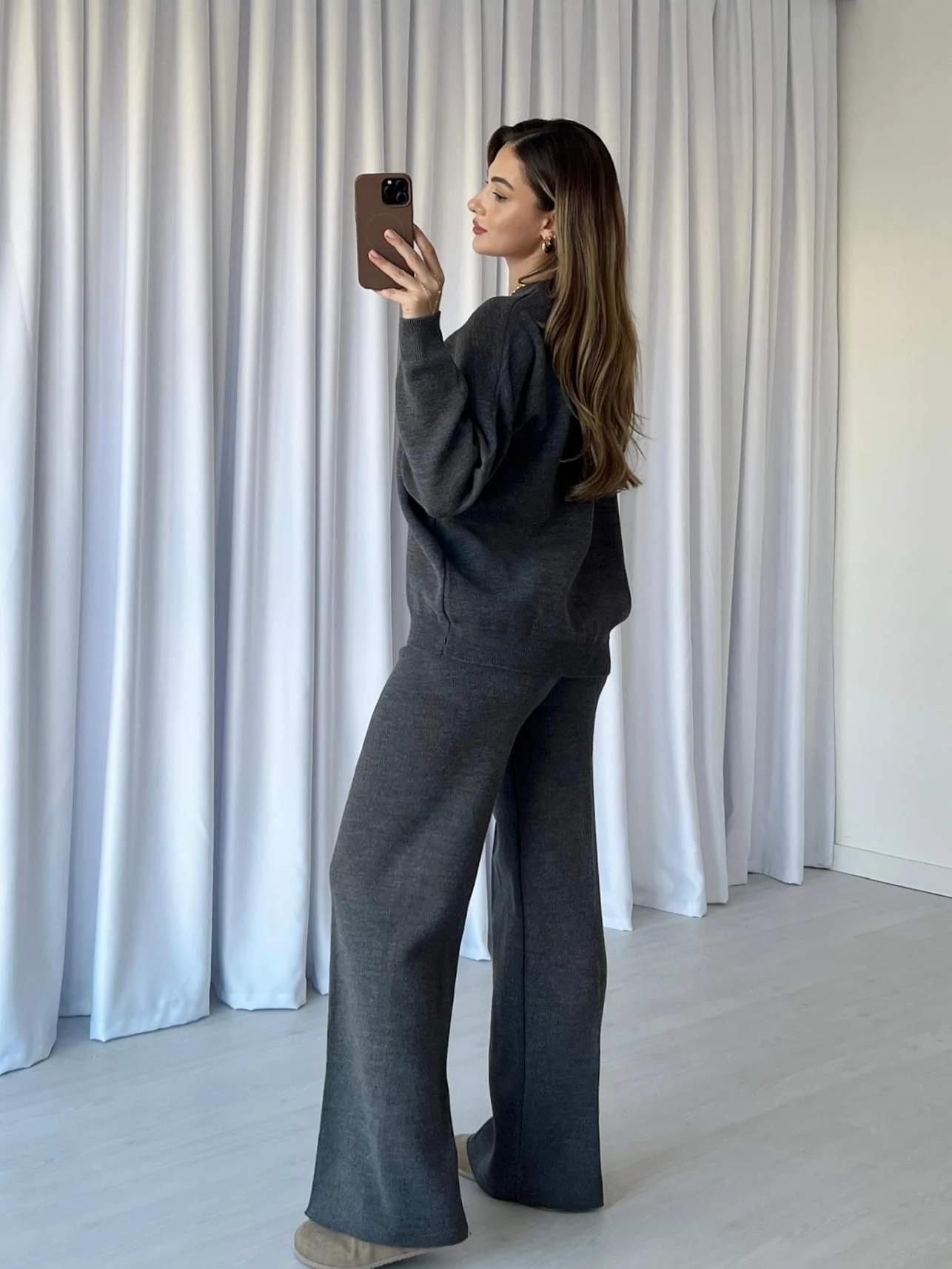 Bisiklet Yaka Triko Takım