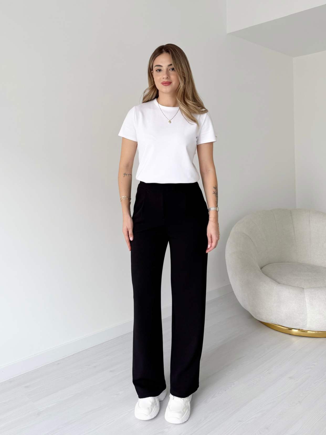 Cırtlı Palazzo Pantolon