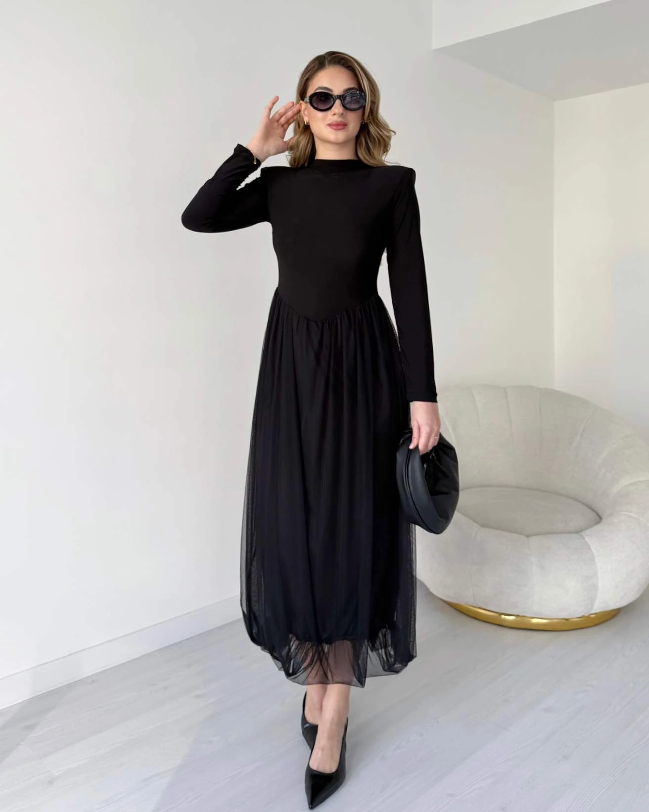 Eteği Tül HARMONY Elbise