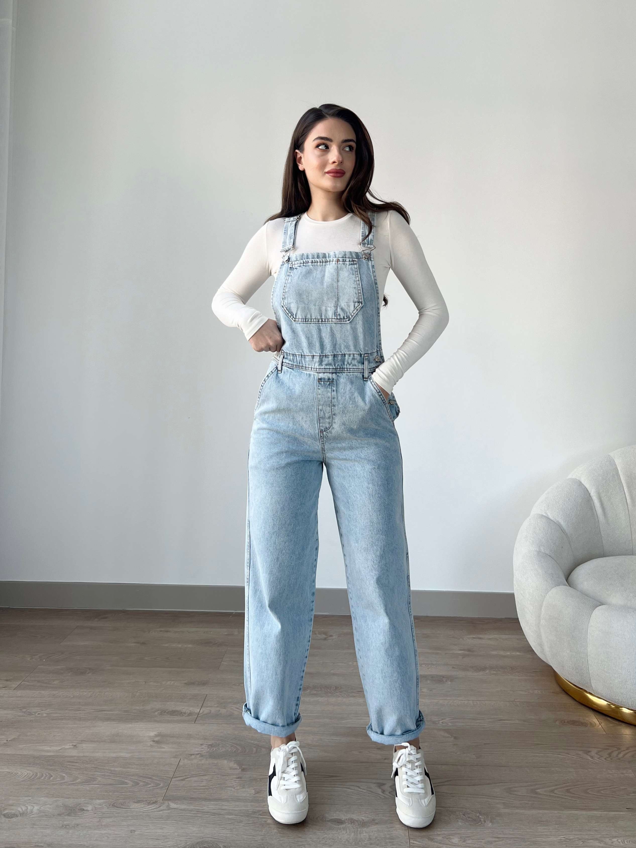 Denim Salopet