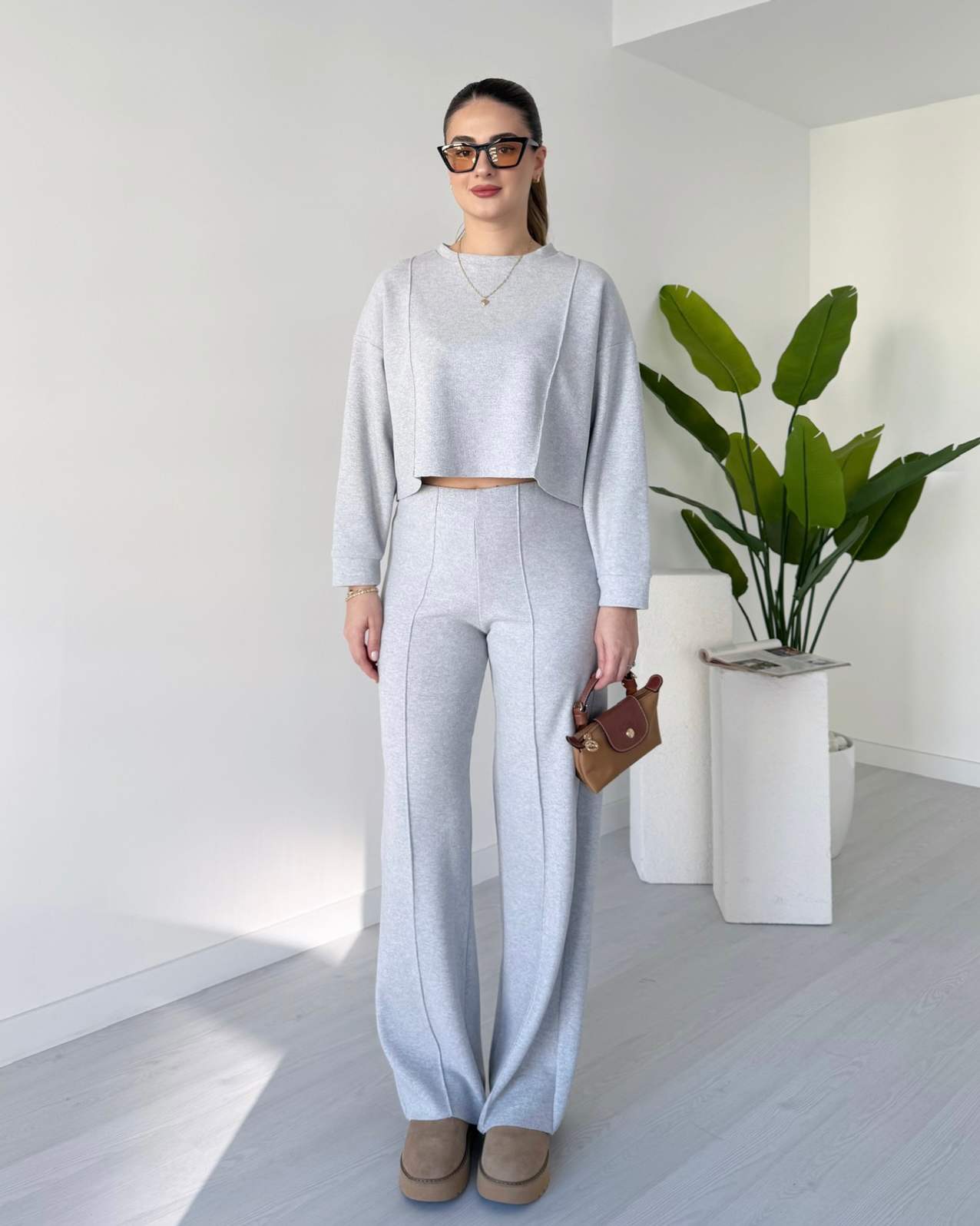 Dikiş Detaylı İkili Selanik Takım