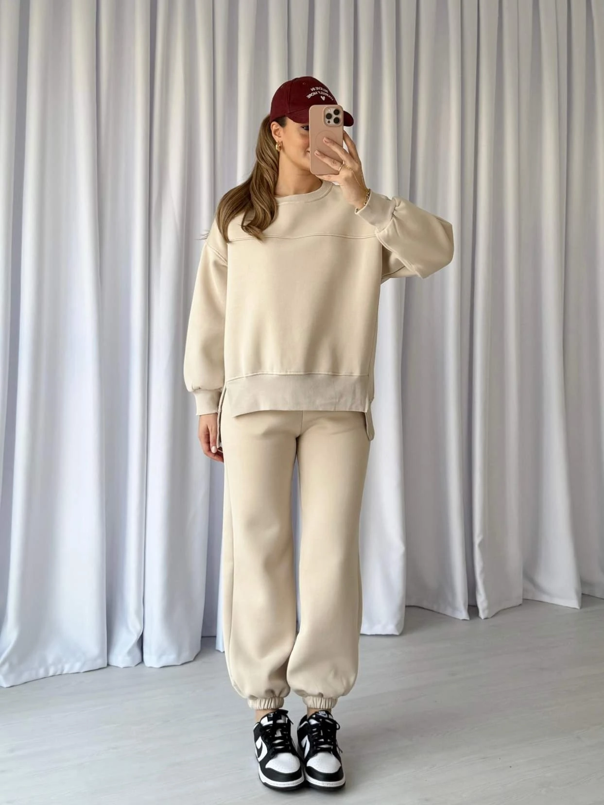 Üç İplik Şardonlu Eşofman Takımı