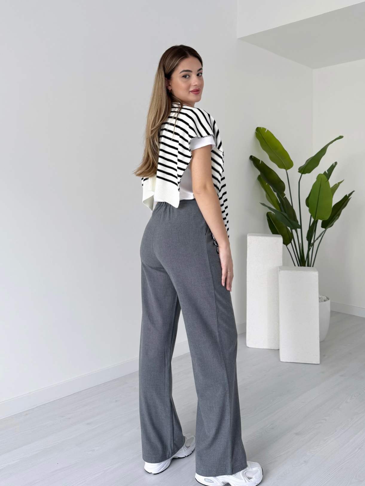 Palazzo Kumaş Pantolon