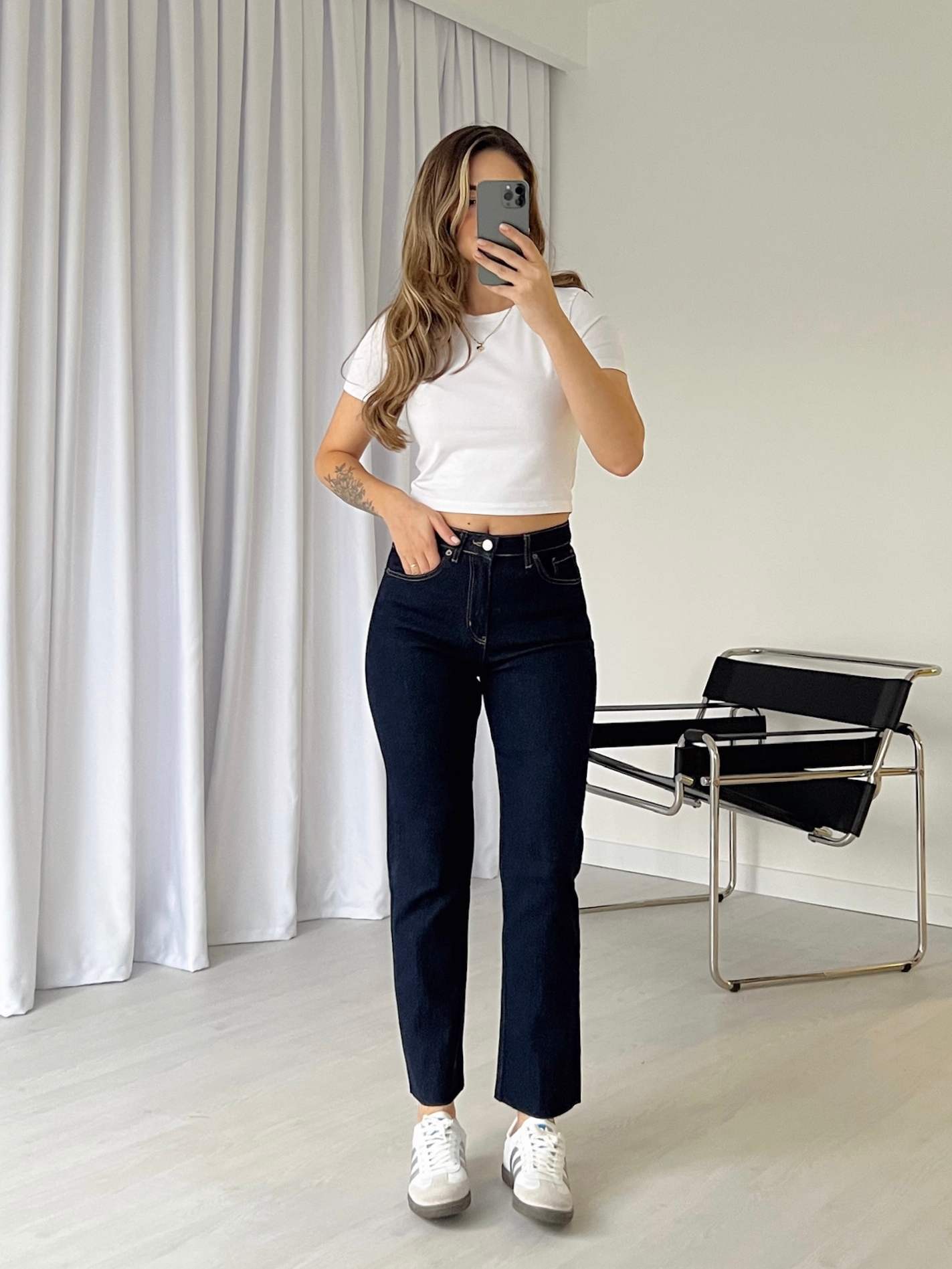 Paça Kesik BOYFIT Jean - Raw Yıkama