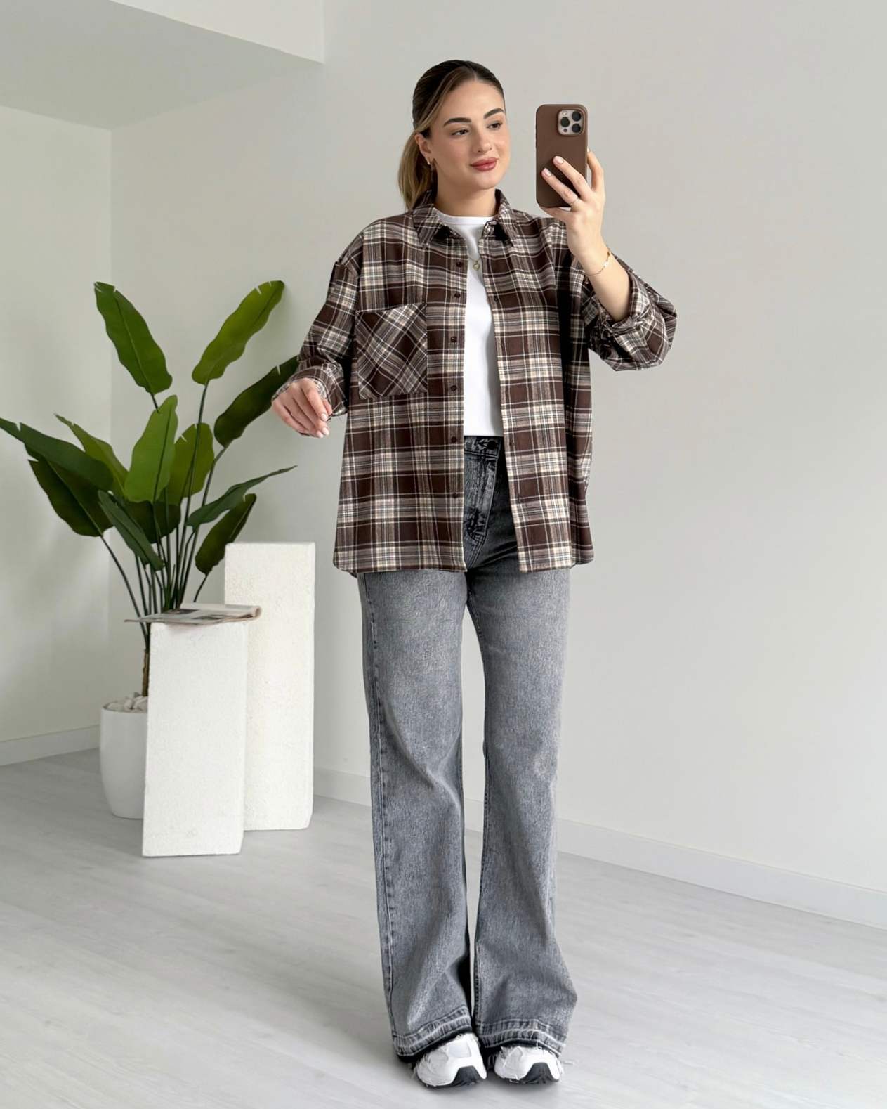 Ekoseli Oduncu Gömlek