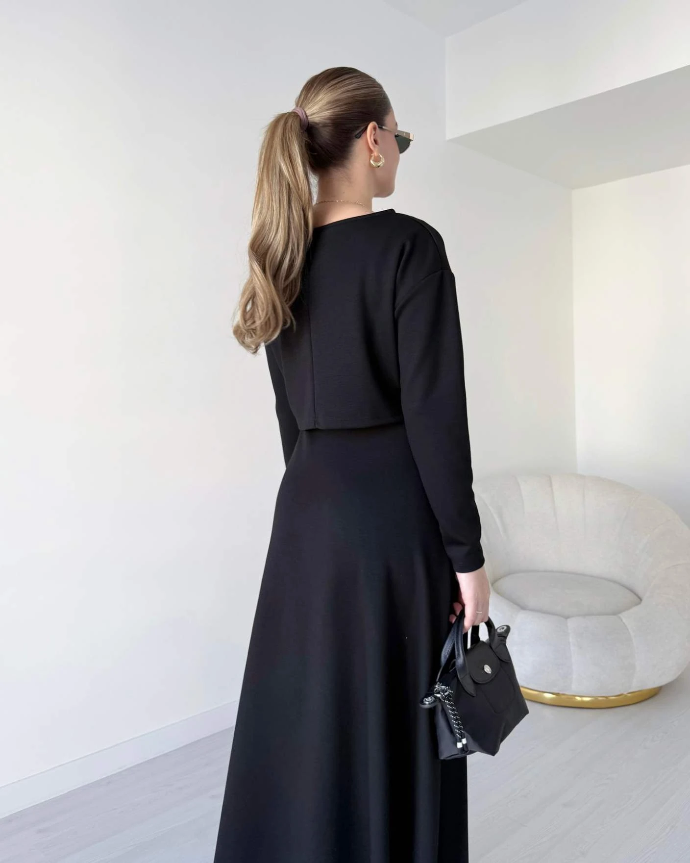 Elbise - Bluz İkili Takım