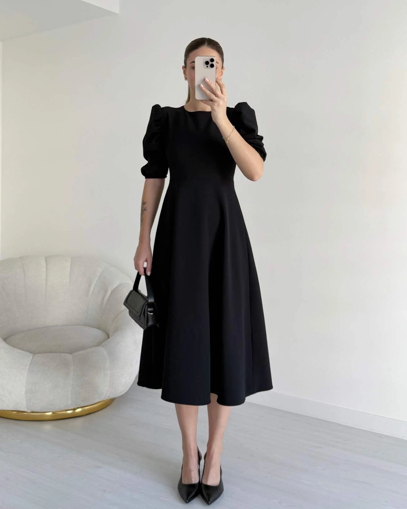 Prenses Kol HEIDI Elbise