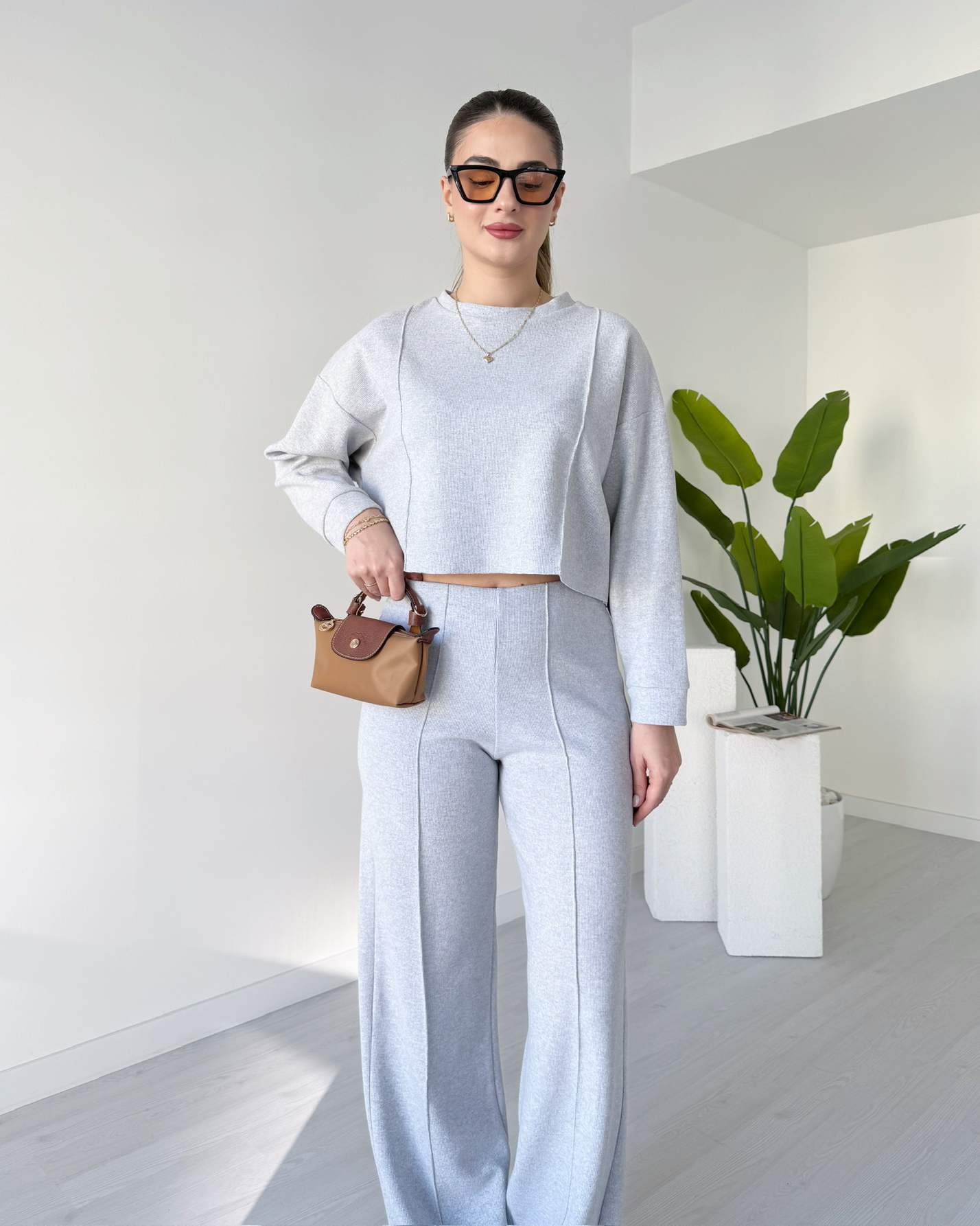 Dikiş Detaylı İkili Selanik Takım