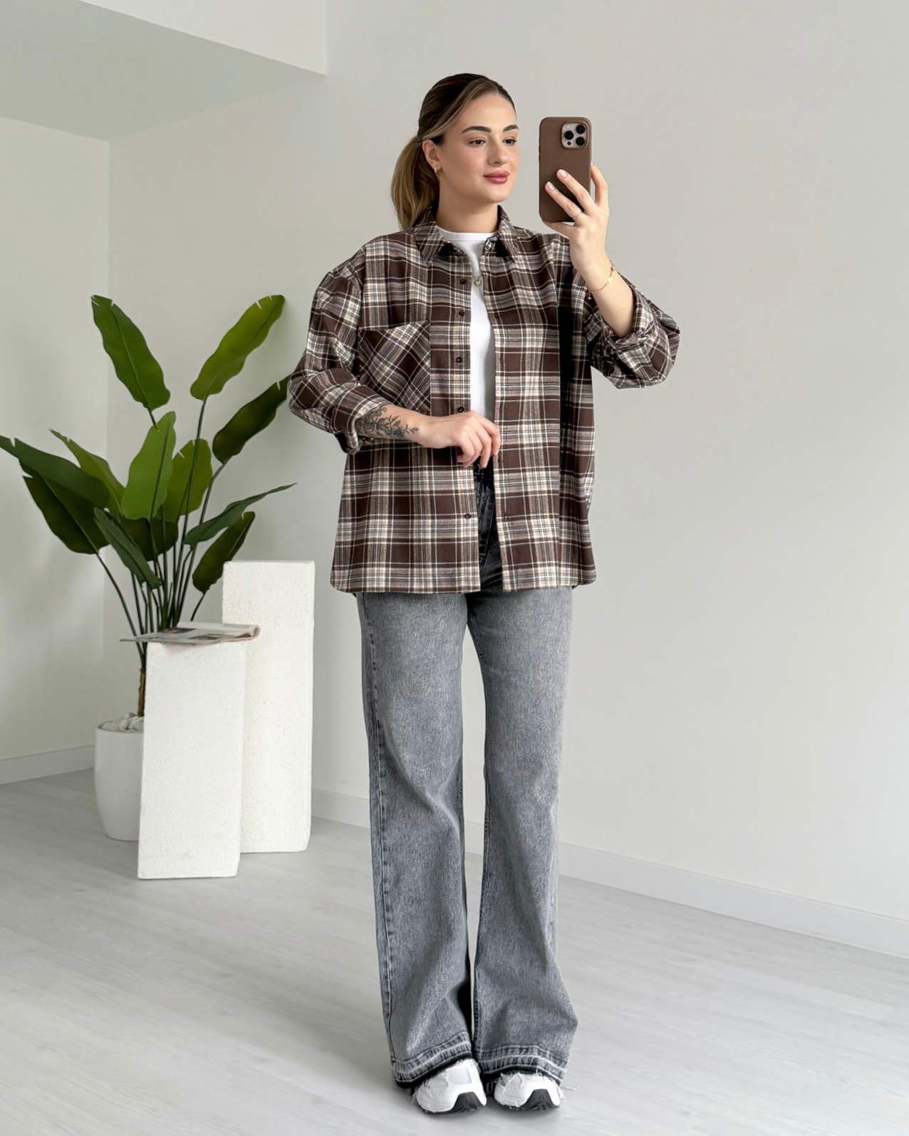 Ekoseli Oduncu Gömlek