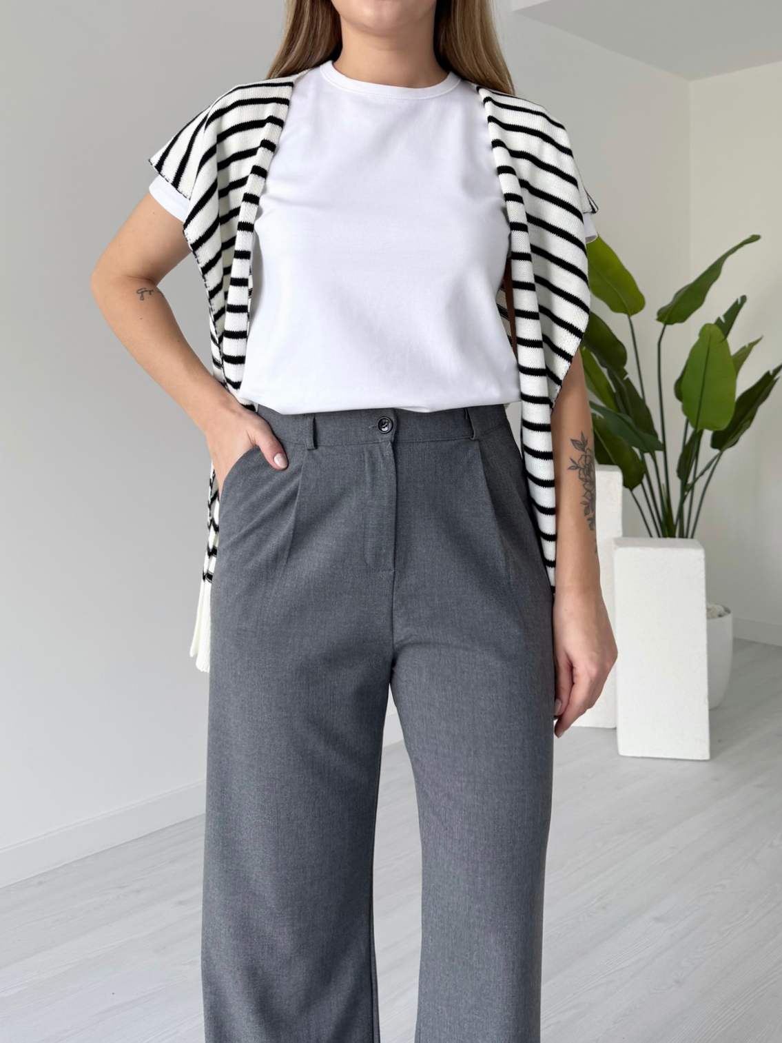 Palazzo Kumaş Pantolon