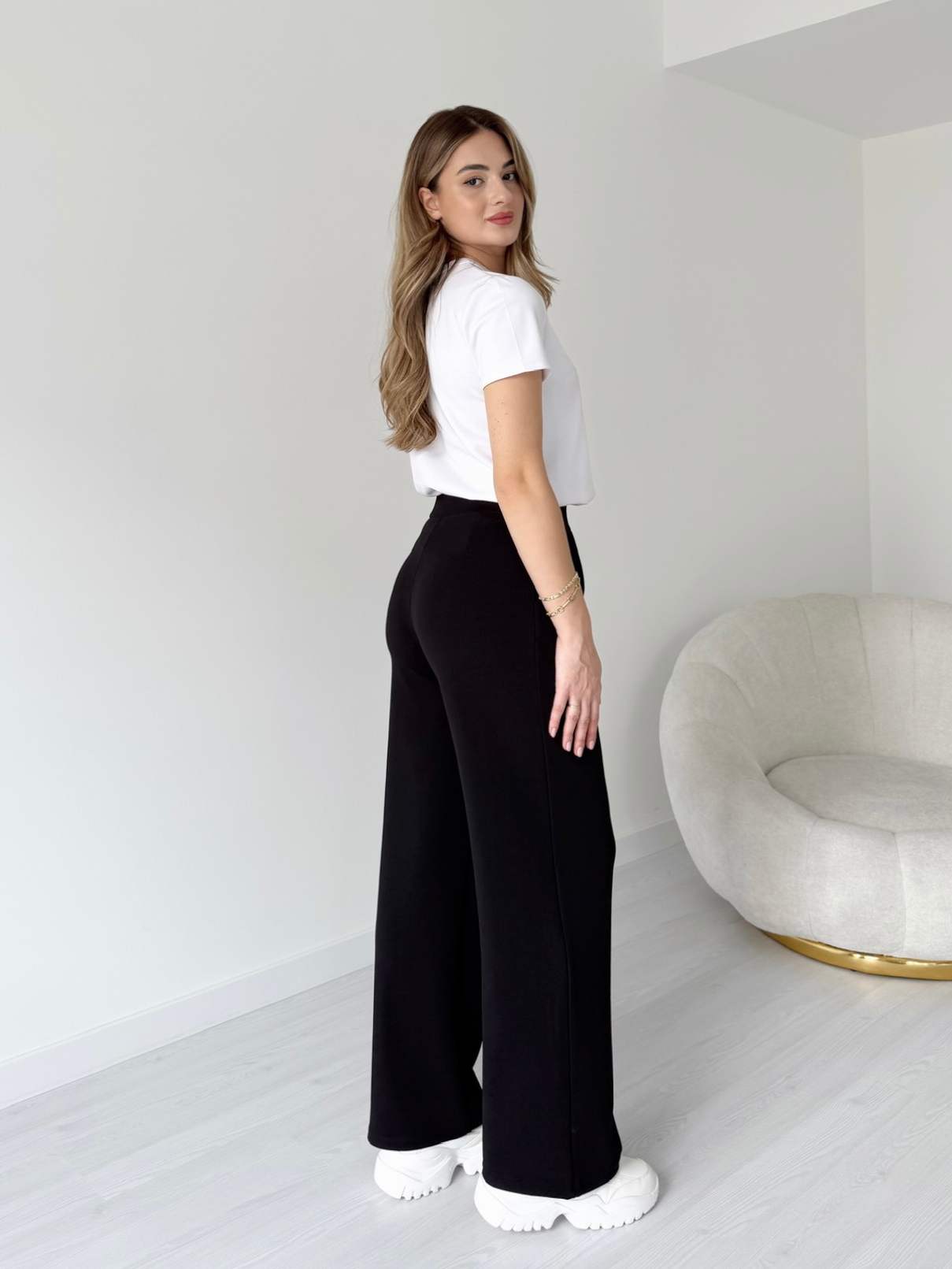 Cırtlı Palazzo Pantolon