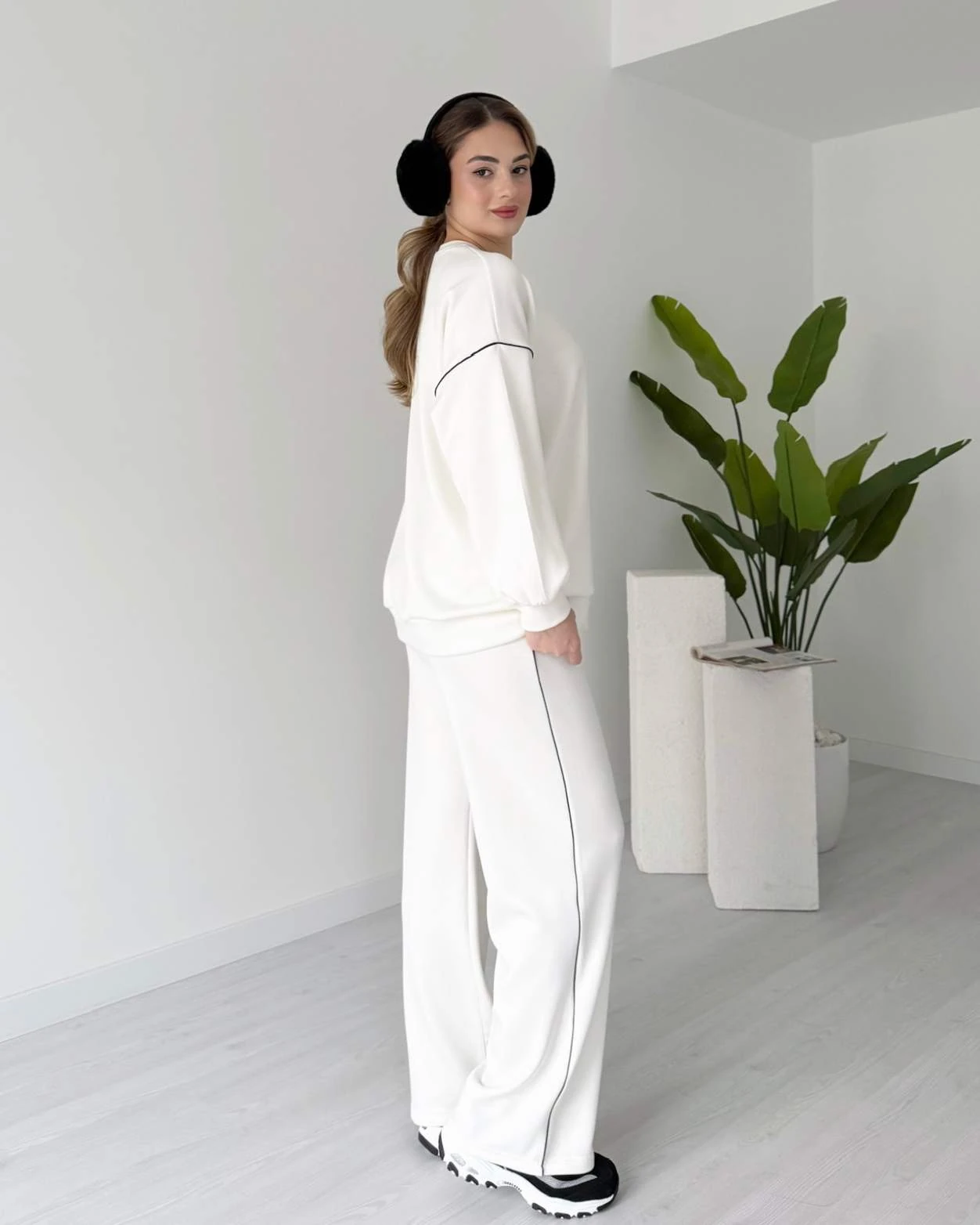 Arma Detaylı Oversize Eşofman Takımı