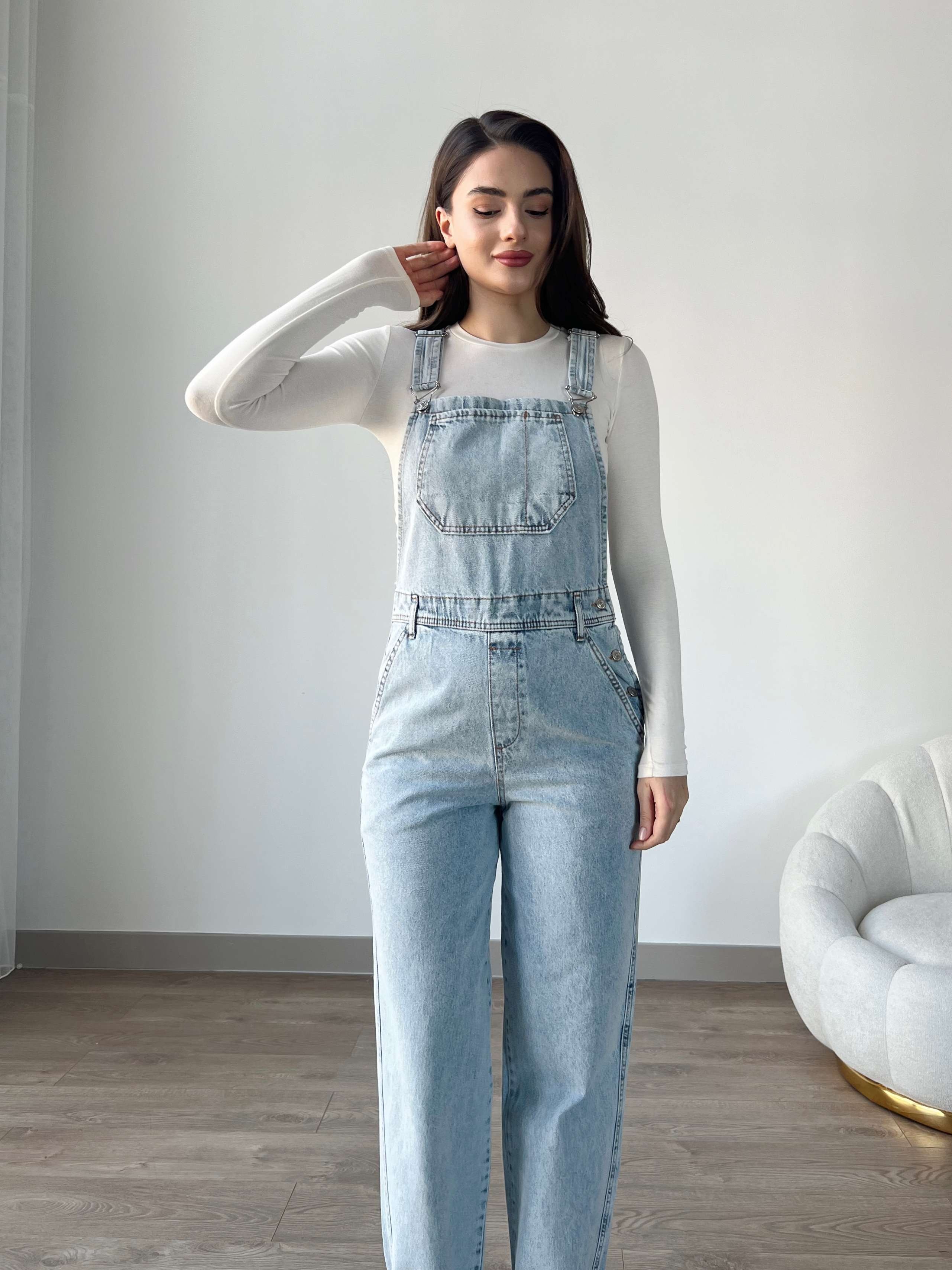 Denim Salopet