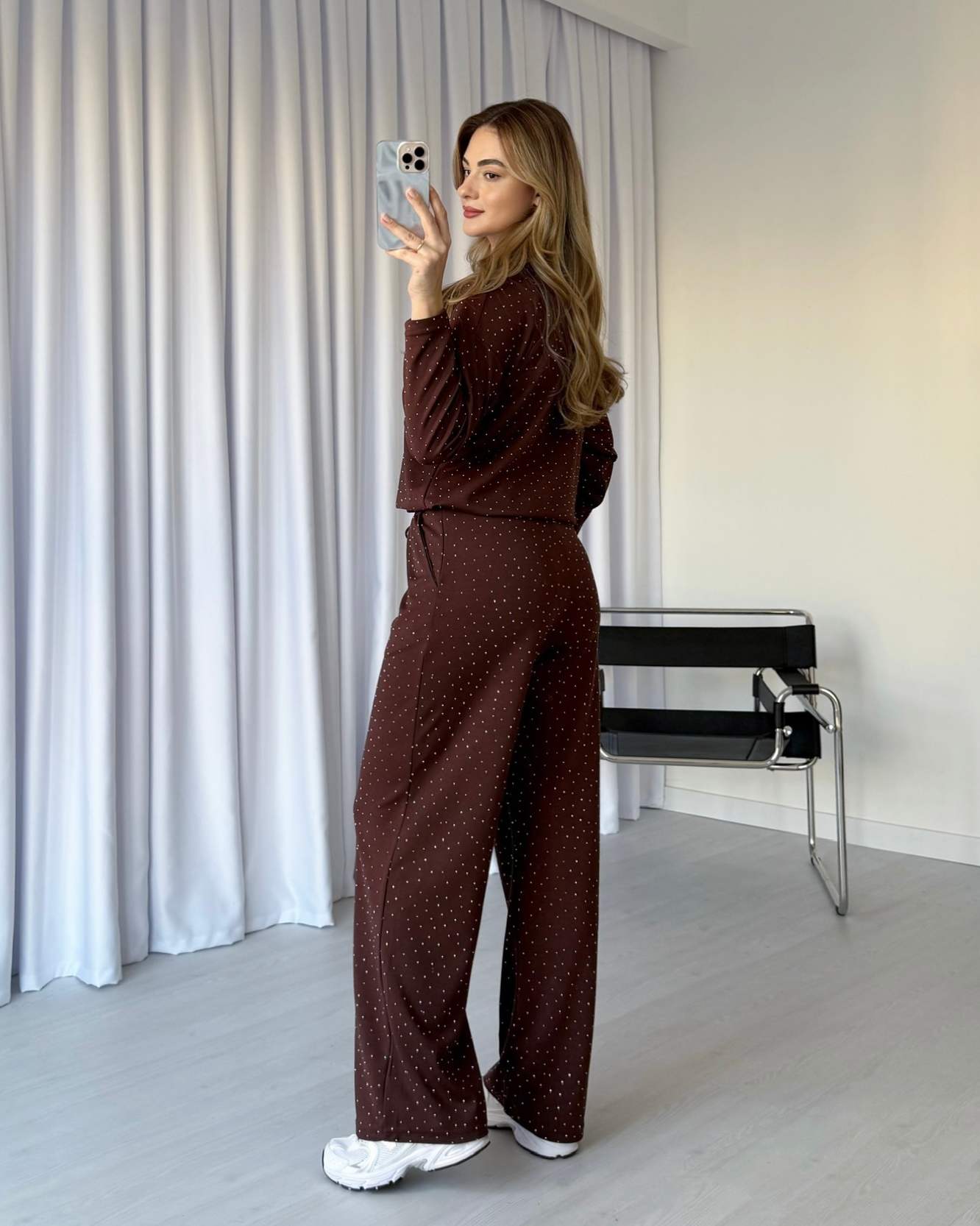 Modal Kumaş Işıltılı Takım