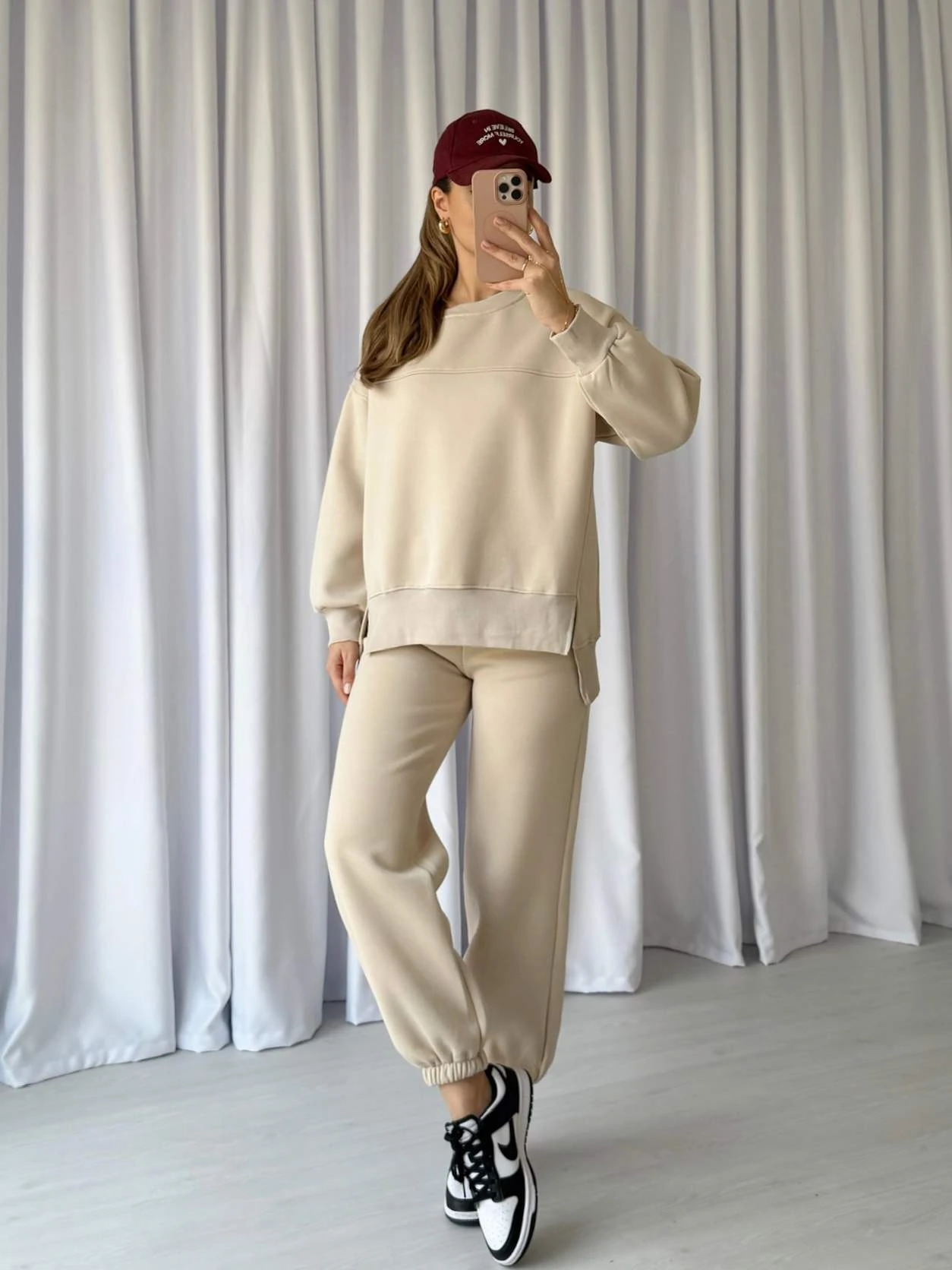 Üç İplik Şardonlu Eşofman Takımı