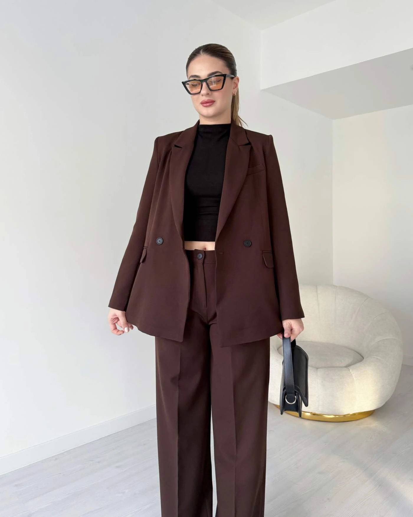 Oversize Ceket Pantolon Takım